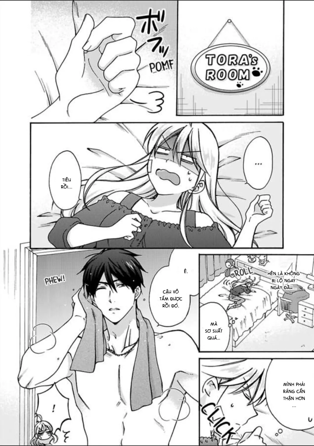 HentaiVN.net - Ảnh 10 - Nyotaika Yankee Gakuen [Ore no Hajimete, Nerawaretemasu.; Nyotaika Yankee Gakuen ☆ Ore no Hajimete, Nerawaretemasu. Alternative : Genderbender Yankee School ☆] - Chap 18: Khi hai ta về một nhà...