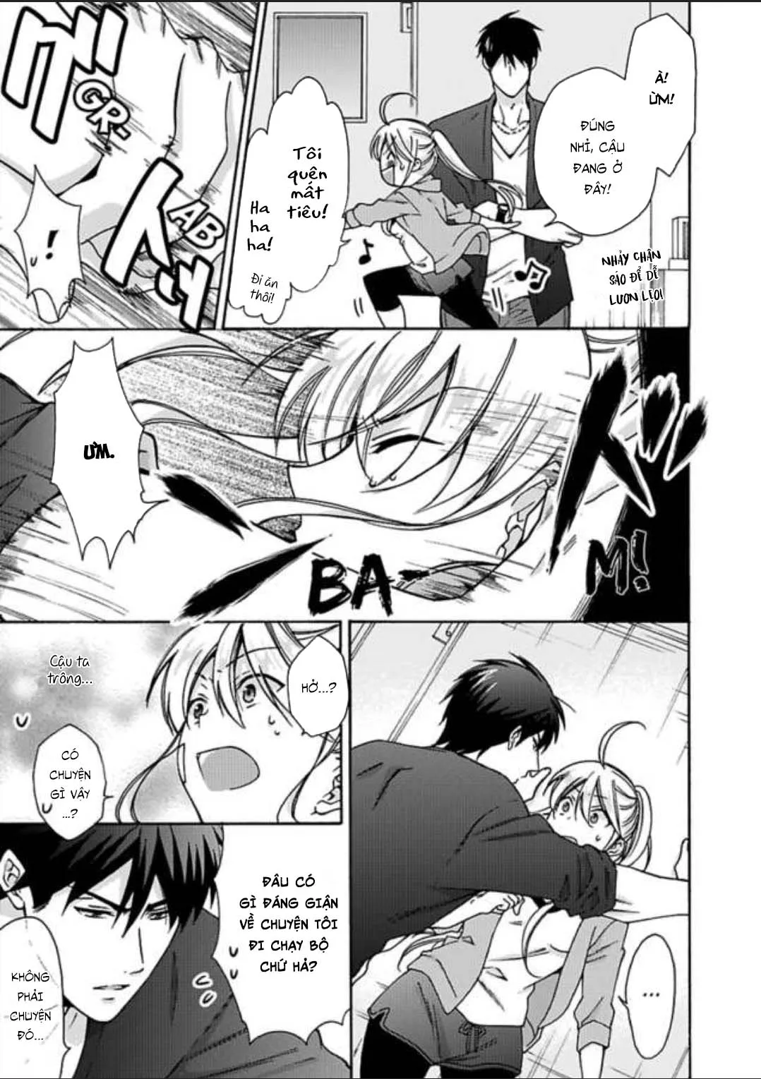 HentaiVN.net - Ảnh 13 - Nyotaika Yankee Gakuen [Ore no Hajimete, Nerawaretemasu.; Nyotaika Yankee Gakuen ☆ Ore no Hajimete, Nerawaretemasu. Alternative : Genderbender Yankee School ☆] - Chap 19: Thức giấc chung một giờ ~