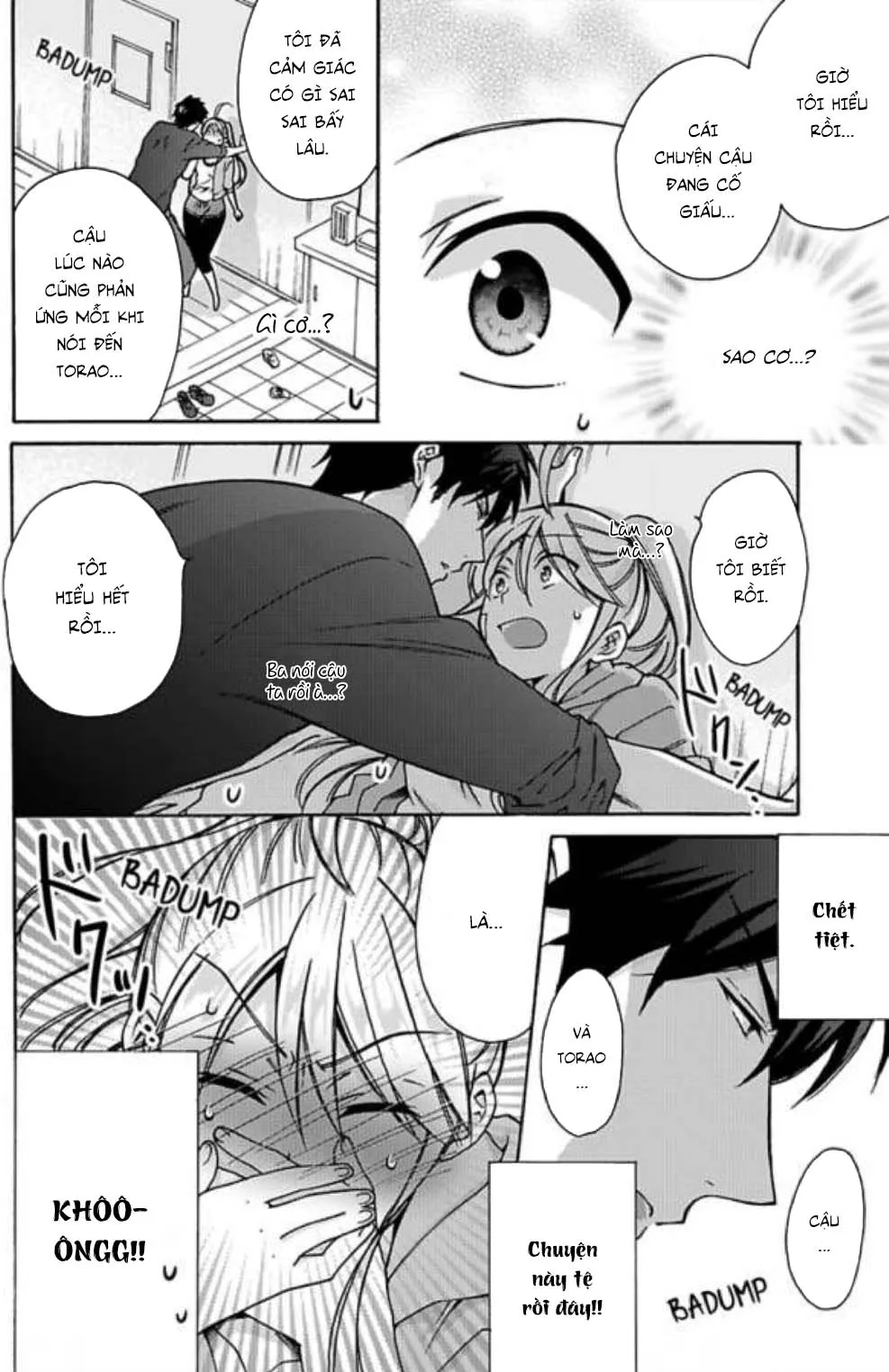 HentaiVN.net - Ảnh 14 - Nyotaika Yankee Gakuen [Ore no Hajimete, Nerawaretemasu.; Nyotaika Yankee Gakuen ☆ Ore no Hajimete, Nerawaretemasu. Alternative : Genderbender Yankee School ☆] - Chap 19: Thức giấc chung một giờ ~