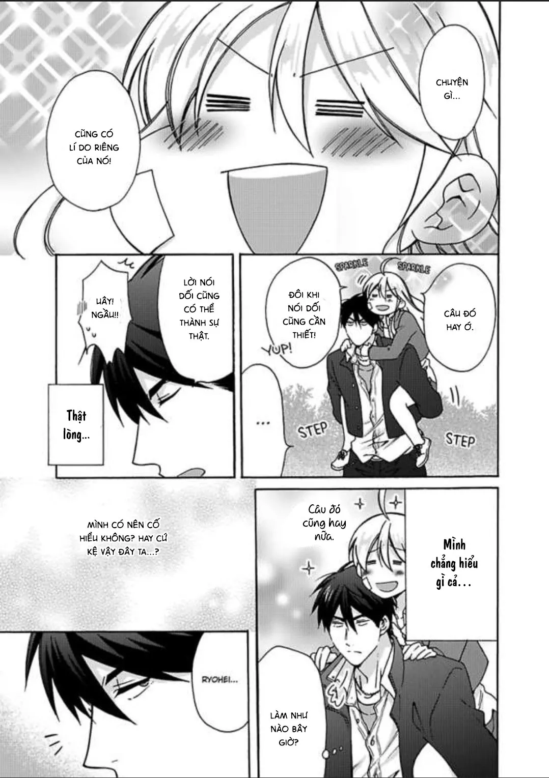 HentaiVN.net - Ảnh 27 - Nyotaika Yankee Gakuen [Ore no Hajimete, Nerawaretemasu.; Nyotaika Yankee Gakuen ☆ Ore no Hajimete, Nerawaretemasu. Alternative : Genderbender Yankee School ☆] - Chap 20: Cậu có ghét kẻ nói dối không?