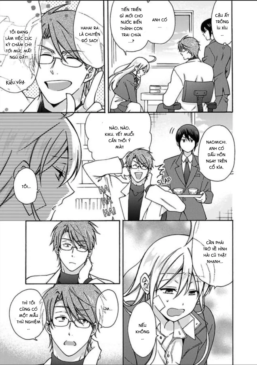 HentaiVN.net - Ảnh 3 - Nyotaika Yankee Gakuen [Ore no Hajimete, Nerawaretemasu.; Nyotaika Yankee Gakuen ☆ Ore no Hajimete, Nerawaretemasu. Alternative : Genderbender Yankee School ☆] - Chap 20: Cậu có ghét kẻ nói dối không?