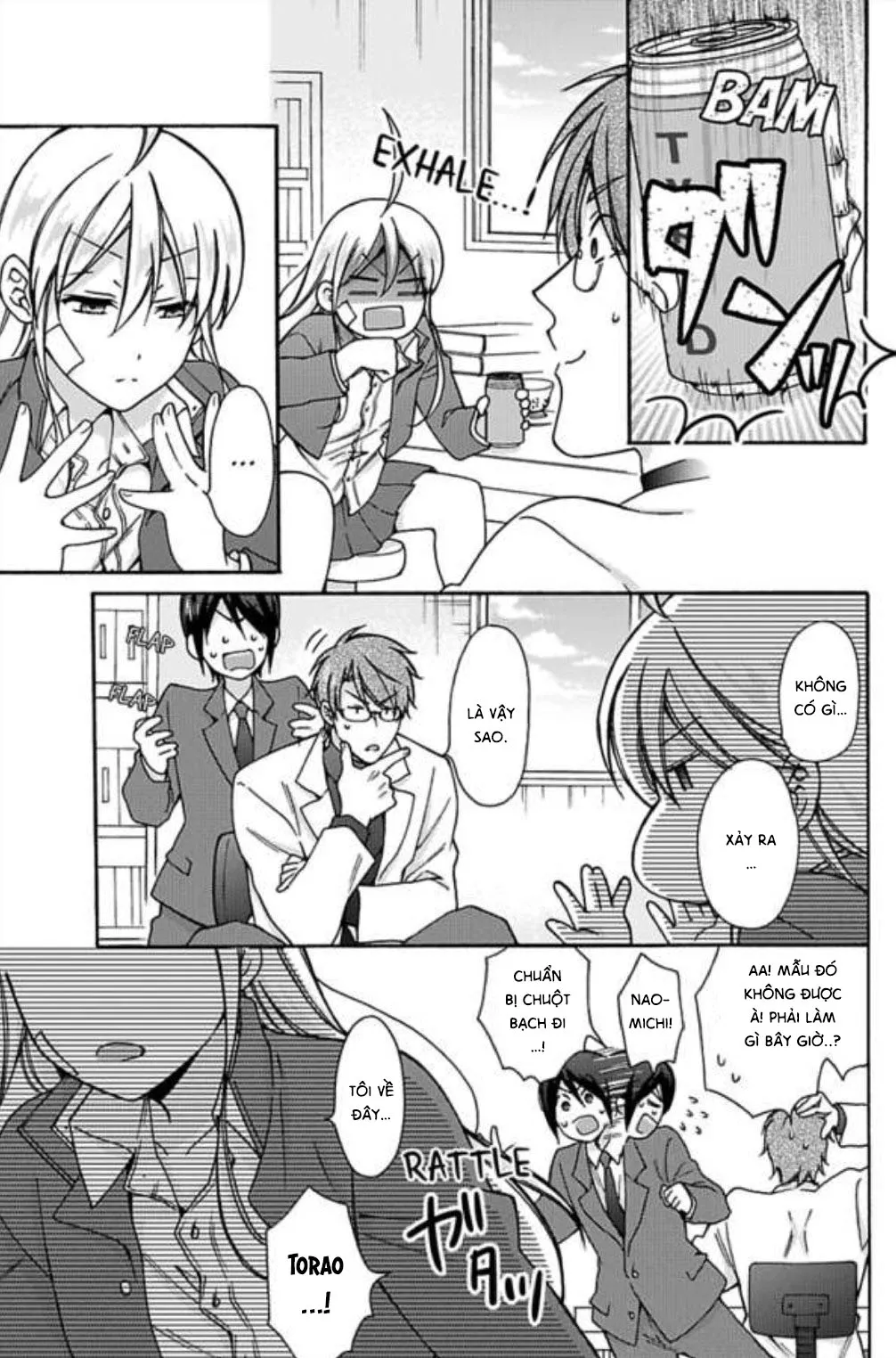 HentaiVN.net - Ảnh 5 - Nyotaika Yankee Gakuen [Ore no Hajimete, Nerawaretemasu.; Nyotaika Yankee Gakuen ☆ Ore no Hajimete, Nerawaretemasu. Alternative : Genderbender Yankee School ☆] - Chap 20: Cậu có ghét kẻ nói dối không?