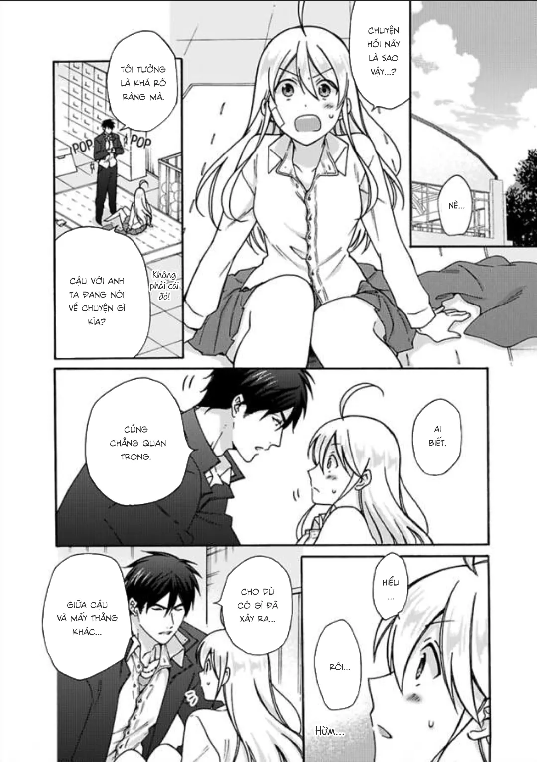 HentaiVN.net - Ảnh 16 - Nyotaika Yankee Gakuen [Ore no Hajimete, Nerawaretemasu.; Nyotaika Yankee Gakuen ☆ Ore no Hajimete, Nerawaretemasu. Alternative : Genderbender Yankee School ☆] - Chap 21: Chỉ cần không buông tay là được!