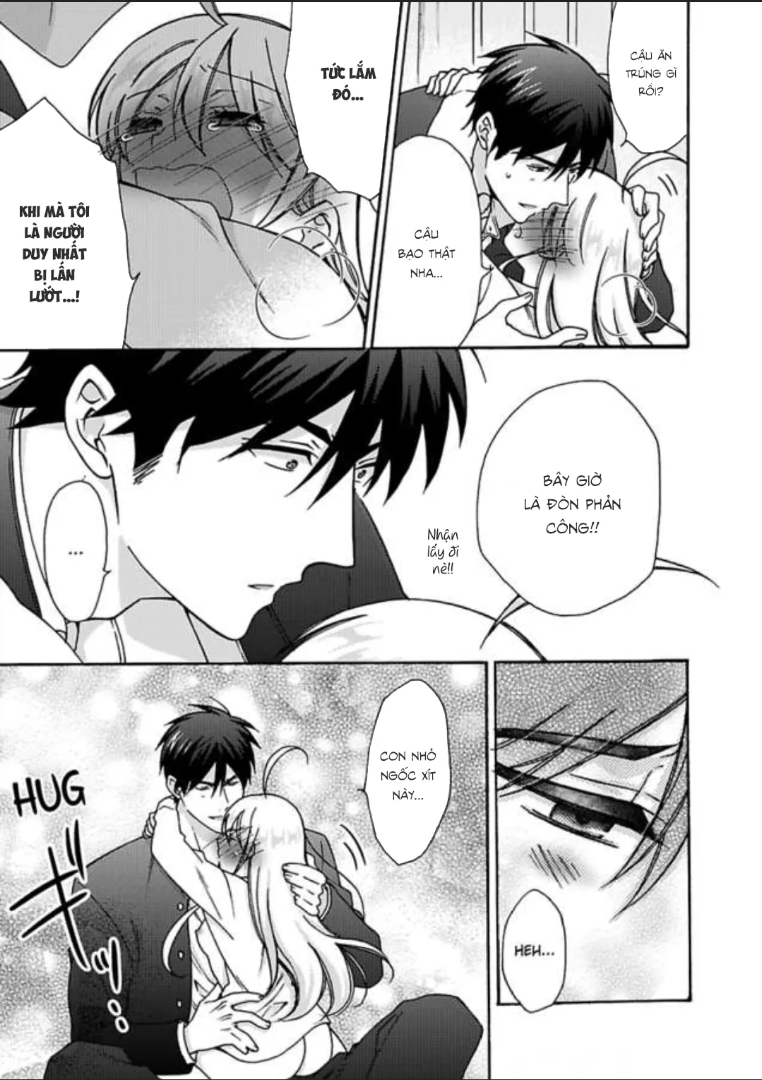 HentaiVN.net - Ảnh 23 - Nyotaika Yankee Gakuen [Ore no Hajimete, Nerawaretemasu.; Nyotaika Yankee Gakuen ☆ Ore no Hajimete, Nerawaretemasu. Alternative : Genderbender Yankee School ☆] - Chap 21: Chỉ cần không buông tay là được!