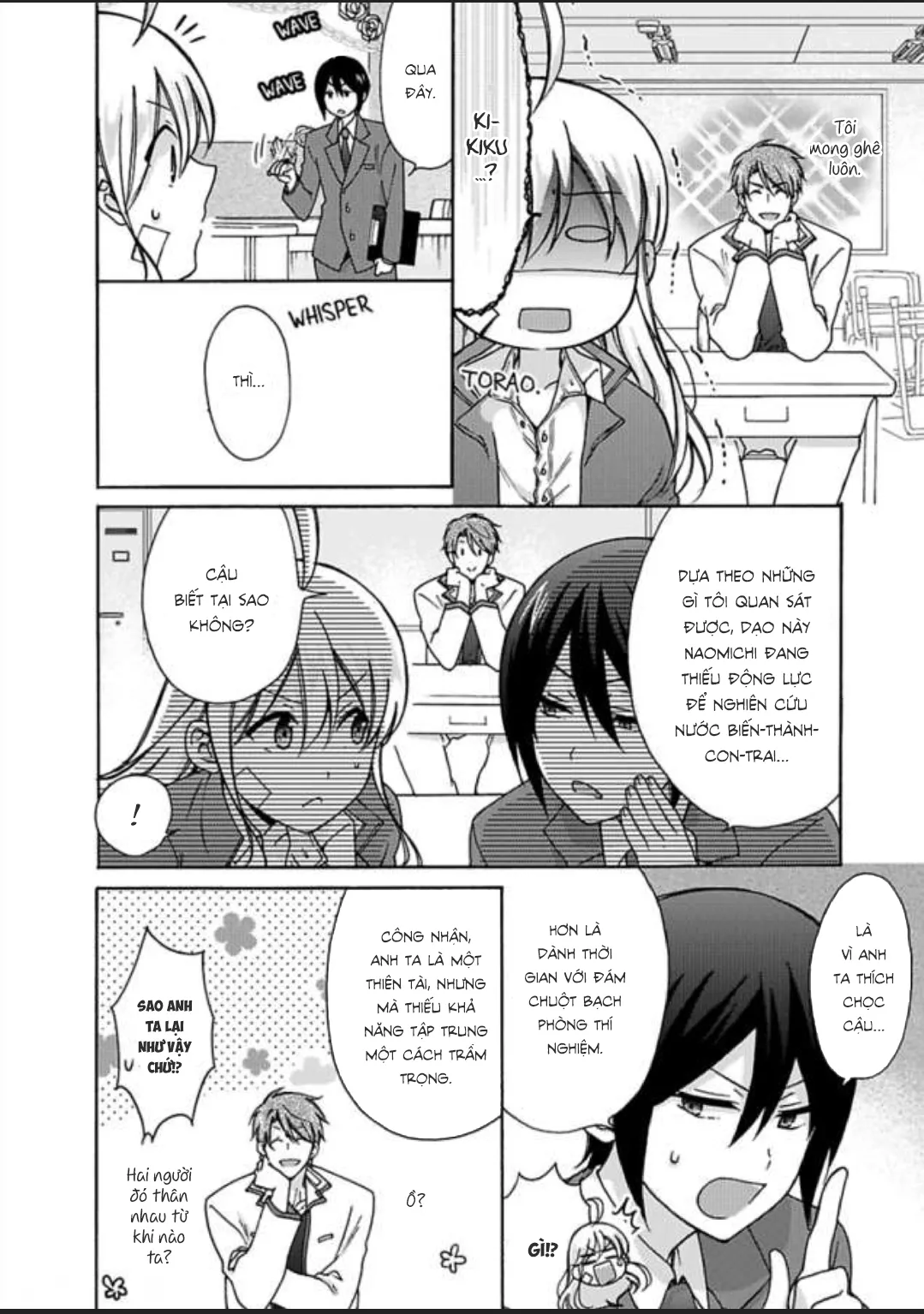 HentaiVN.net - Ảnh 6 - Nyotaika Yankee Gakuen [Ore no Hajimete, Nerawaretemasu.; Nyotaika Yankee Gakuen ☆ Ore no Hajimete, Nerawaretemasu. Alternative : Genderbender Yankee School ☆] - Chap 21: Chỉ cần không buông tay là được!