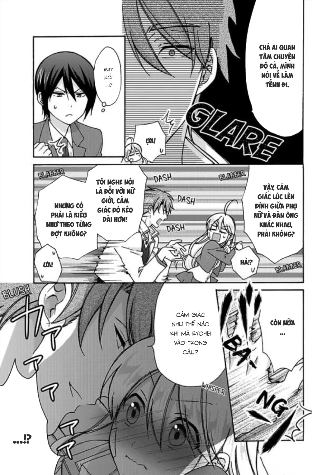 HentaiVN.net - Ảnh 9 - Nyotaika Yankee Gakuen [Ore no Hajimete, Nerawaretemasu.; Nyotaika Yankee Gakuen ☆ Ore no Hajimete, Nerawaretemasu. Alternative : Genderbender Yankee School ☆] - Chap 21: Chỉ cần không buông tay là được!