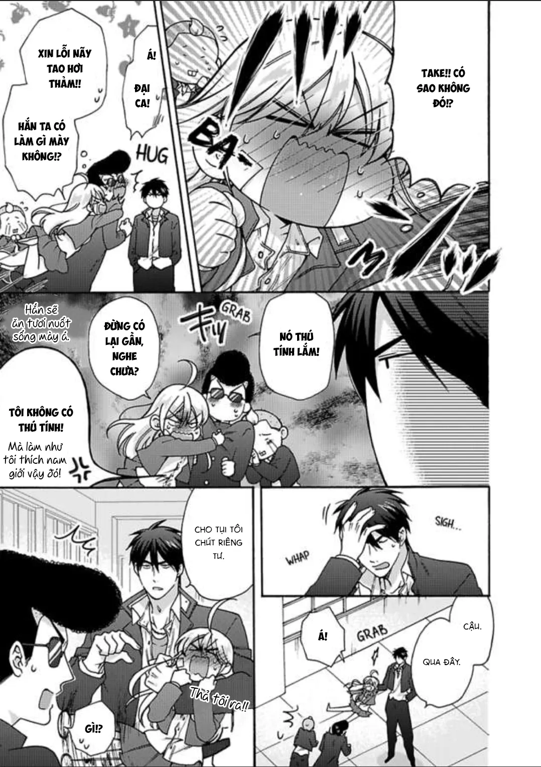 HentaiVN.net - Ảnh 11 - Nyotaika Yankee Gakuen [Ore no Hajimete, Nerawaretemasu.; Nyotaika Yankee Gakuen ☆ Ore no Hajimete, Nerawaretemasu. Alternative : Genderbender Yankee School ☆] - Chap 22: Liệu có phải bình yên trước bão tố?