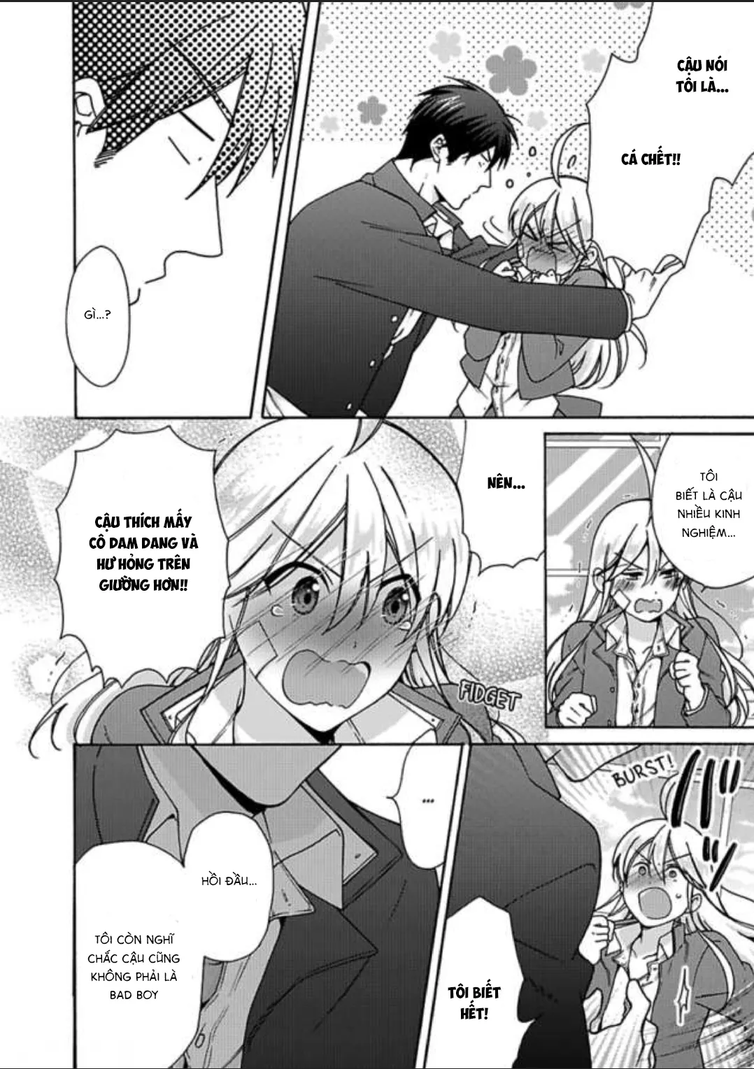 HentaiVN.net - Ảnh 14 - Nyotaika Yankee Gakuen [Ore no Hajimete, Nerawaretemasu.; Nyotaika Yankee Gakuen ☆ Ore no Hajimete, Nerawaretemasu. Alternative : Genderbender Yankee School ☆] - Chap 22: Liệu có phải bình yên trước bão tố?