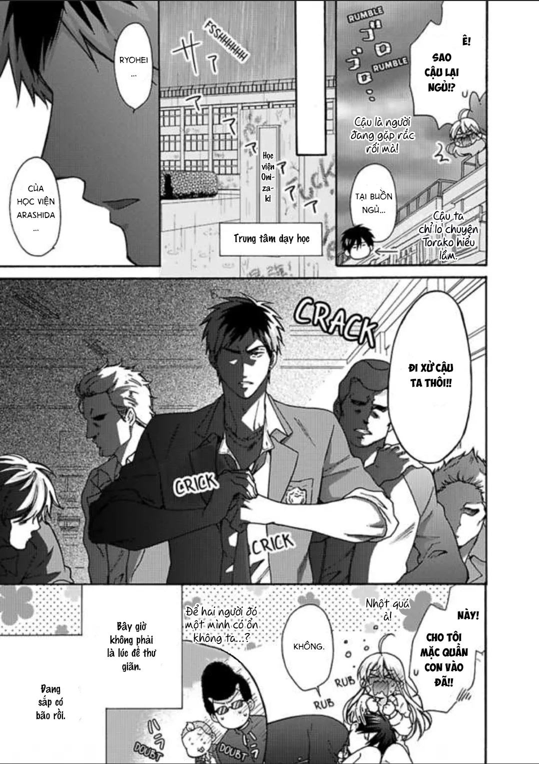 HentaiVN.net - Ảnh 27 - Nyotaika Yankee Gakuen [Ore no Hajimete, Nerawaretemasu.; Nyotaika Yankee Gakuen ☆ Ore no Hajimete, Nerawaretemasu. Alternative : Genderbender Yankee School ☆] - Chap 22: Liệu có phải bình yên trước bão tố?
