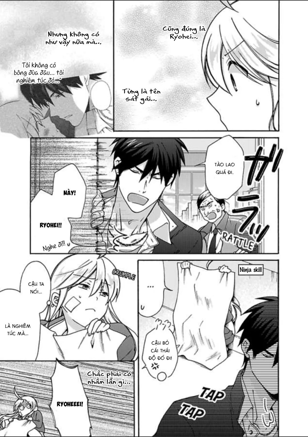 HentaiVN.net - Ảnh 5 - Nyotaika Yankee Gakuen [Ore no Hajimete, Nerawaretemasu.; Nyotaika Yankee Gakuen ☆ Ore no Hajimete, Nerawaretemasu. Alternative : Genderbender Yankee School ☆] - Chap 22: Liệu có phải bình yên trước bão tố?