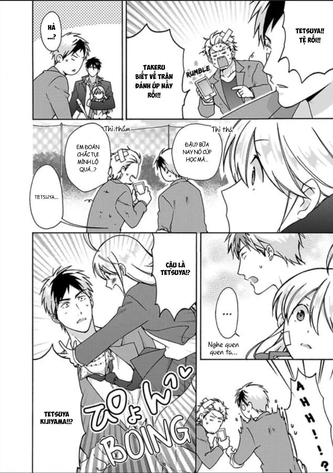 HentaiVN.net - Ảnh 10 - Nyotaika Yankee Gakuen [Ore no Hajimete, Nerawaretemasu.; Nyotaika Yankee Gakuen ☆ Ore no Hajimete, Nerawaretemasu. Alternative : Genderbender Yankee School ☆] - Chap 23: Đối thủ mới ?