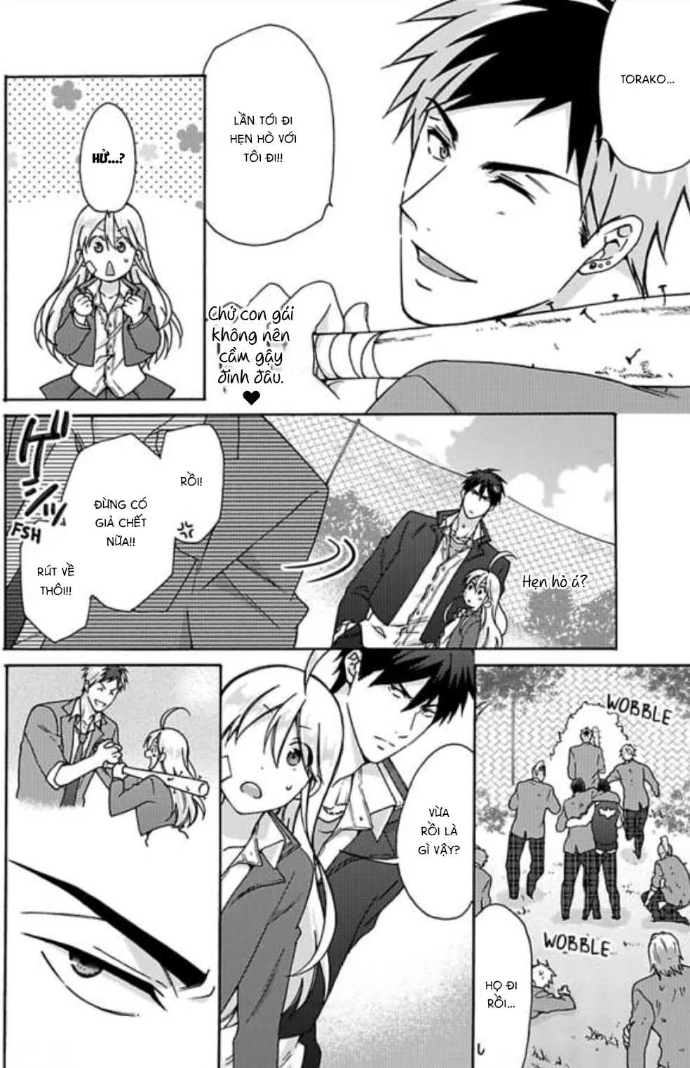 HentaiVN.net - Ảnh 14 - Nyotaika Yankee Gakuen [Ore no Hajimete, Nerawaretemasu.; Nyotaika Yankee Gakuen ☆ Ore no Hajimete, Nerawaretemasu. Alternative : Genderbender Yankee School ☆] - Chap 23: Đối thủ mới ?