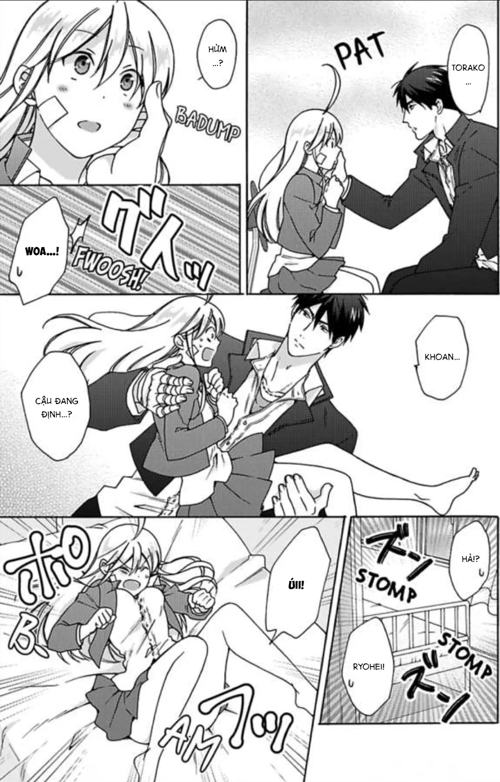 HentaiVN.net - Ảnh 17 - Nyotaika Yankee Gakuen [Ore no Hajimete, Nerawaretemasu.; Nyotaika Yankee Gakuen ☆ Ore no Hajimete, Nerawaretemasu. Alternative : Genderbender Yankee School ☆] - Chap 23: Đối thủ mới ?
