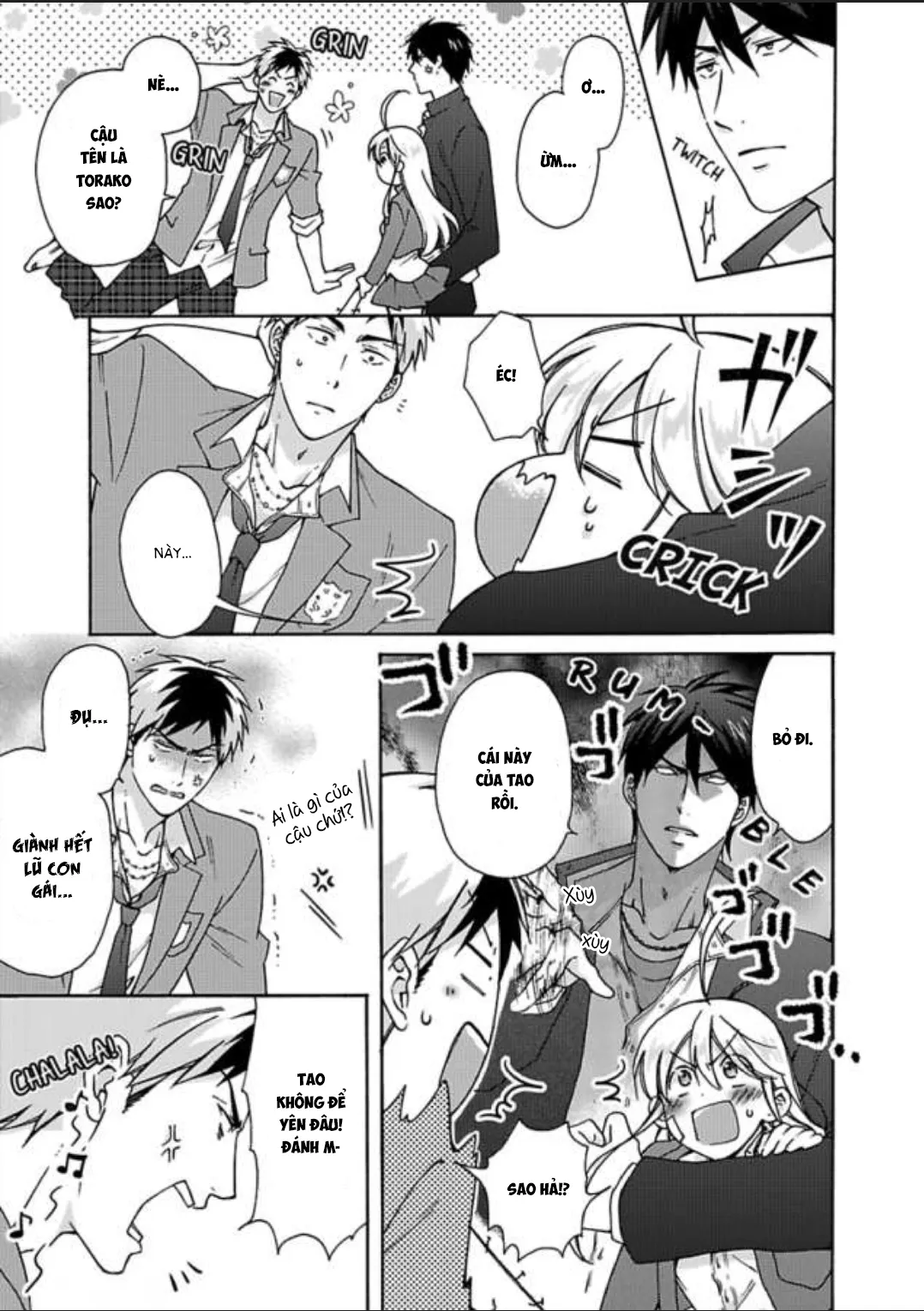 HentaiVN.net - Ảnh 9 - Nyotaika Yankee Gakuen [Ore no Hajimete, Nerawaretemasu.; Nyotaika Yankee Gakuen ☆ Ore no Hajimete, Nerawaretemasu. Alternative : Genderbender Yankee School ☆] - Chap 23: Đối thủ mới ?