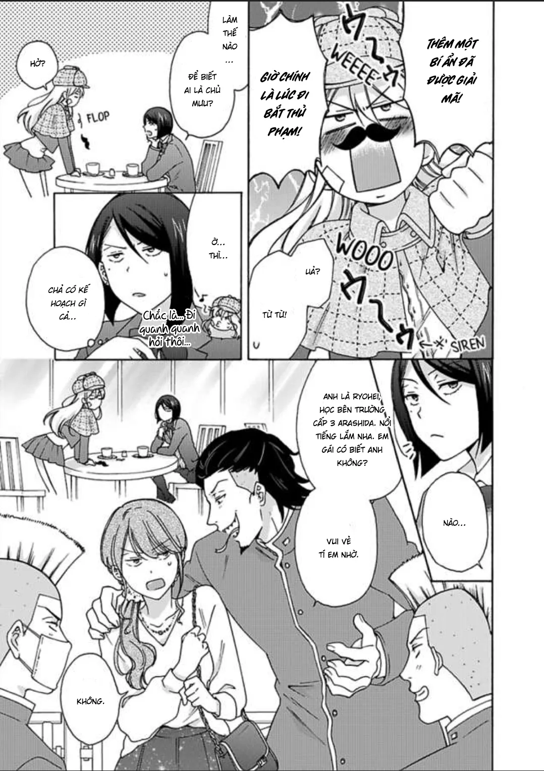 HentaiVN.net - Ảnh 3 - Nyotaika Yankee Gakuen [Ore no Hajimete, Nerawaretemasu.; Nyotaika Yankee Gakuen ☆ Ore no Hajimete, Nerawaretemasu. Alternative : Genderbender Yankee School ☆] - Chap 24: Sự thật được phơi bày