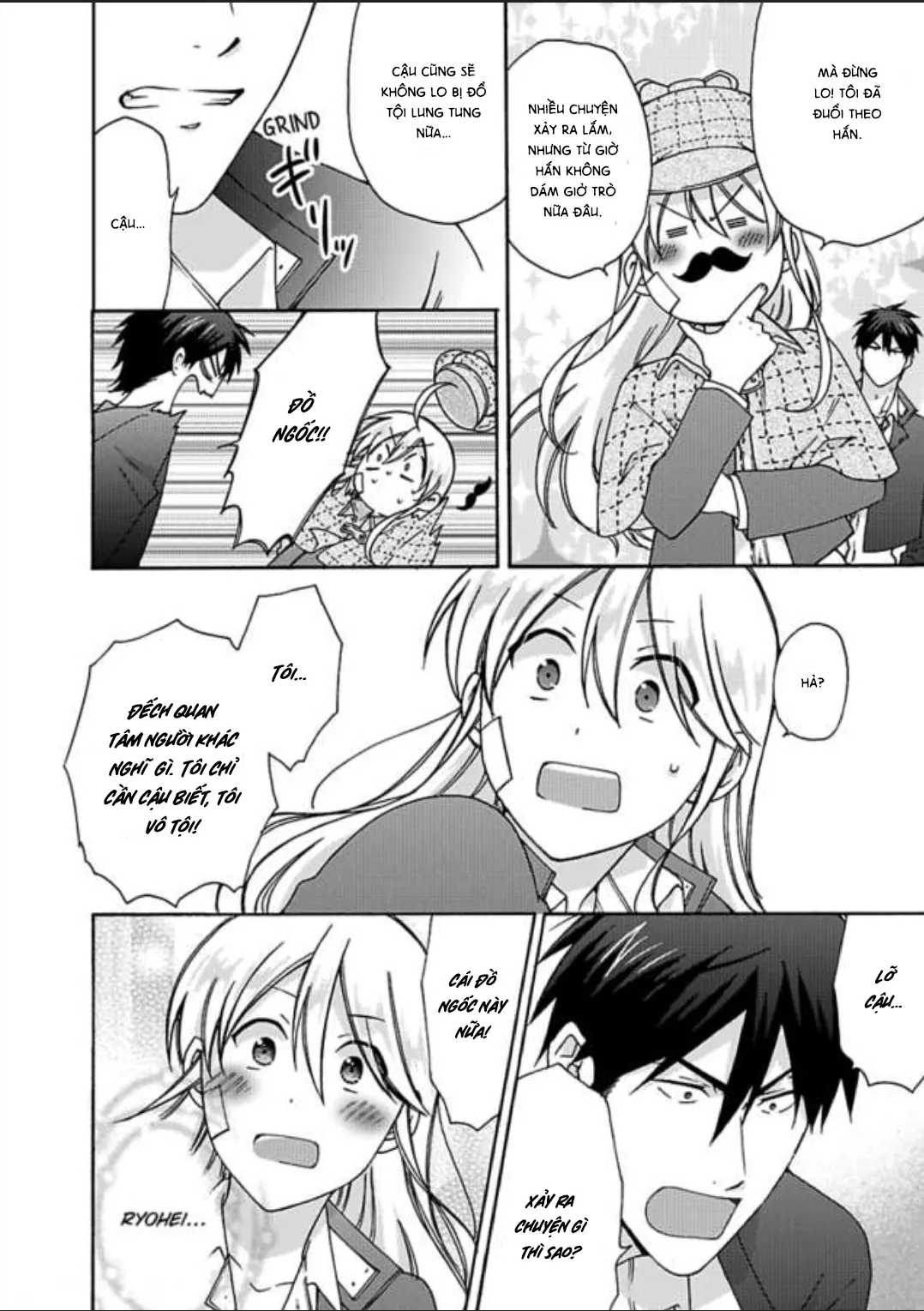 HentaiVN.net - Ảnh 12 - Nyotaika Yankee Gakuen [Ore no Hajimete, Nerawaretemasu.; Nyotaika Yankee Gakuen ☆ Ore no Hajimete, Nerawaretemasu. Alternative : Genderbender Yankee School ☆] - Chap 25: Tỏ tình :3