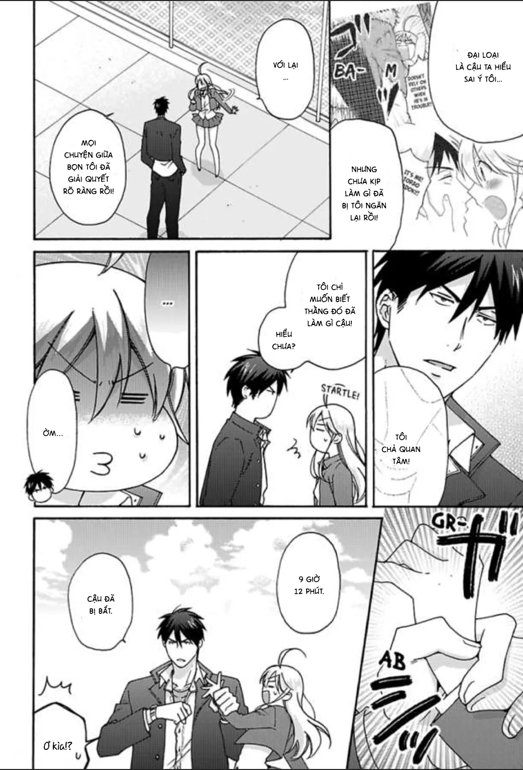 HentaiVN.net - Ảnh 14 - Nyotaika Yankee Gakuen [Ore no Hajimete, Nerawaretemasu.; Nyotaika Yankee Gakuen ☆ Ore no Hajimete, Nerawaretemasu. Alternative : Genderbender Yankee School ☆] - Chap 25: Tỏ tình :3