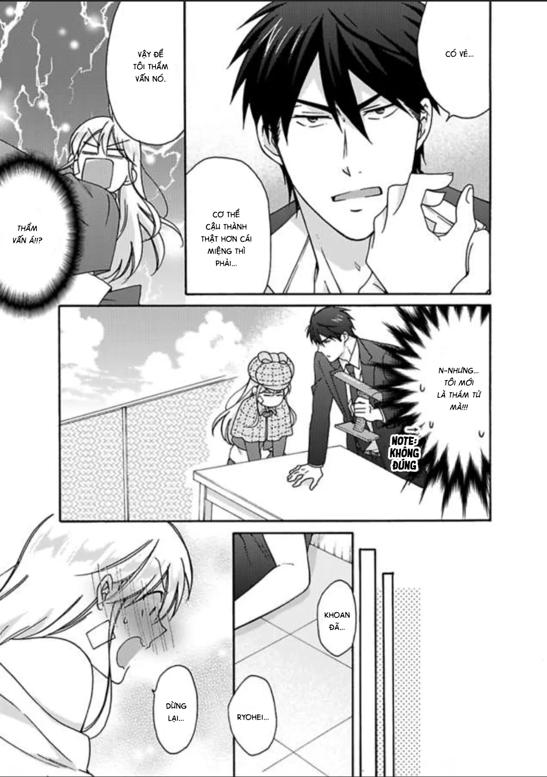 HentaiVN.net - Ảnh 15 - Nyotaika Yankee Gakuen [Ore no Hajimete, Nerawaretemasu.; Nyotaika Yankee Gakuen ☆ Ore no Hajimete, Nerawaretemasu. Alternative : Genderbender Yankee School ☆] - Chap 25: Tỏ tình :3