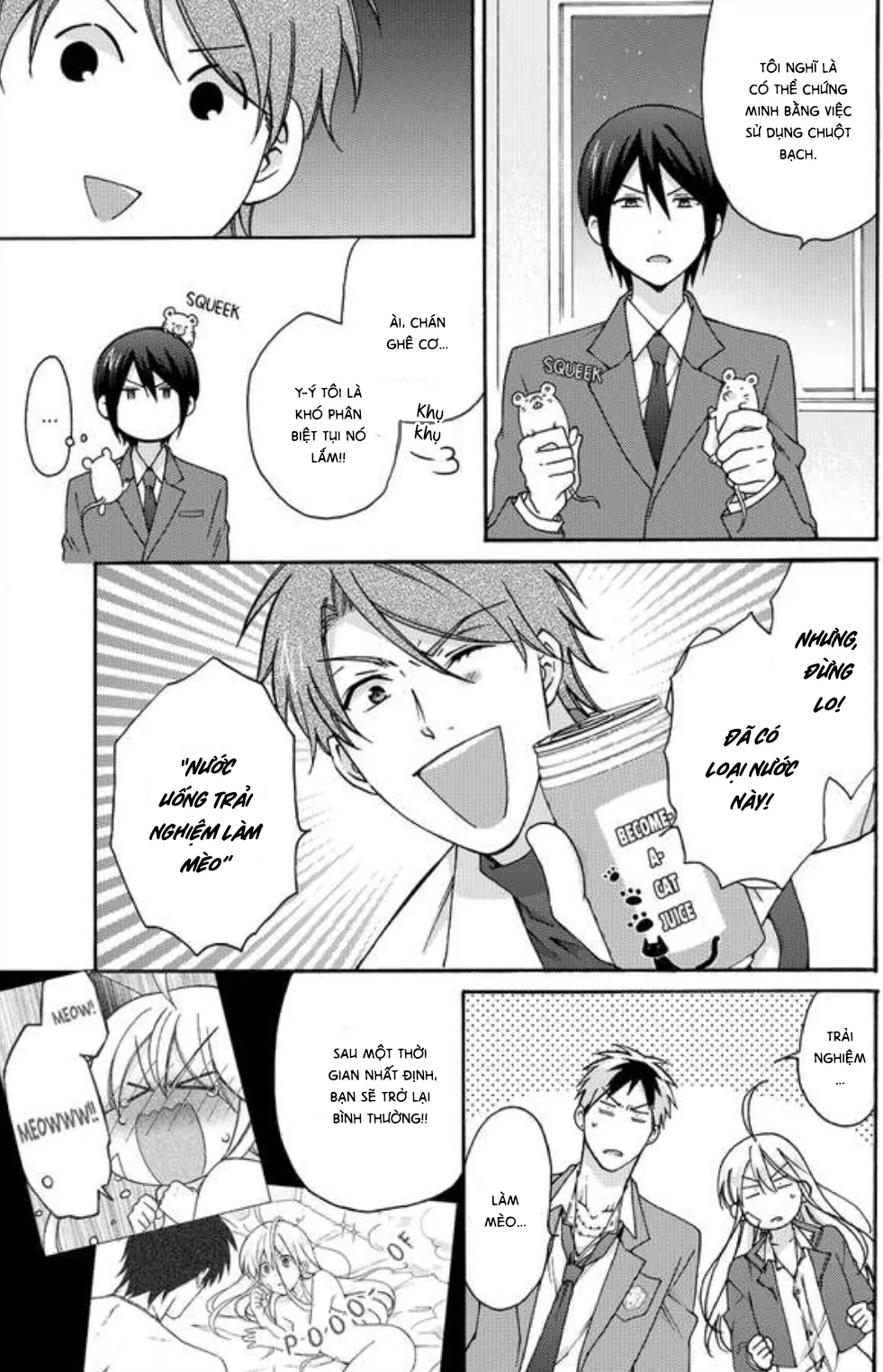 HentaiVN.net - Ảnh 5 - Nyotaika Yankee Gakuen [Ore no Hajimete, Nerawaretemasu.; Nyotaika Yankee Gakuen ☆ Ore no Hajimete, Nerawaretemasu. Alternative : Genderbender Yankee School ☆] - Chap 25: Tỏ tình :3