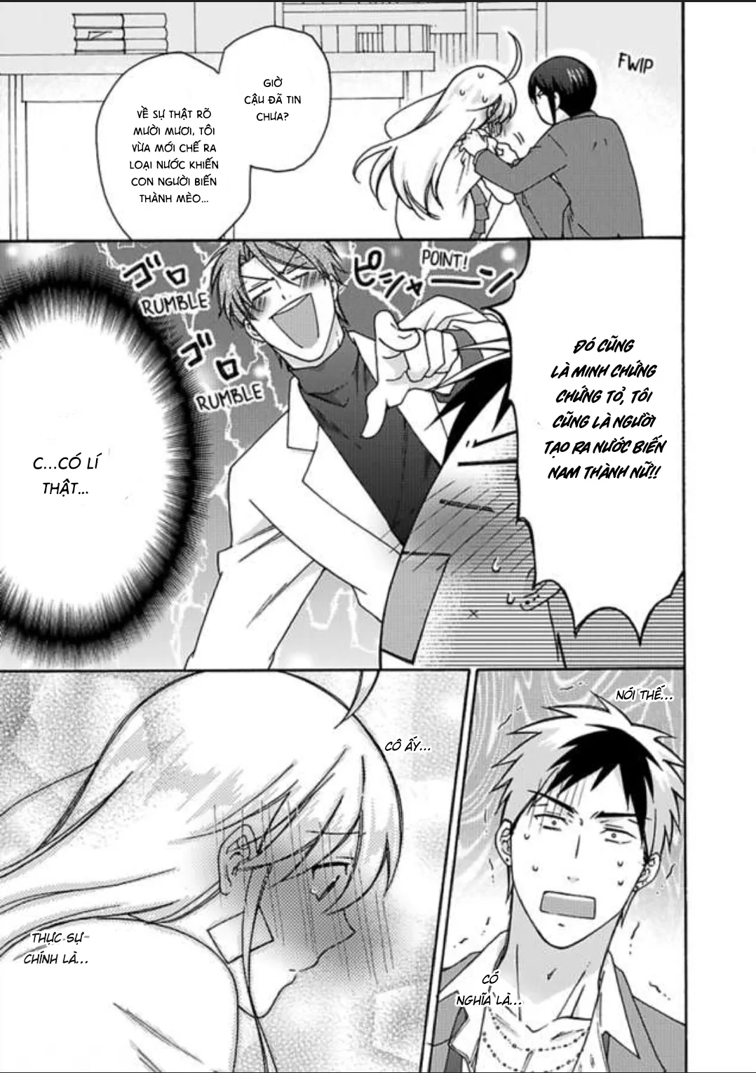 HentaiVN.net - Ảnh 7 - Nyotaika Yankee Gakuen [Ore no Hajimete, Nerawaretemasu.; Nyotaika Yankee Gakuen ☆ Ore no Hajimete, Nerawaretemasu. Alternative : Genderbender Yankee School ☆] - Chap 25: Tỏ tình :3