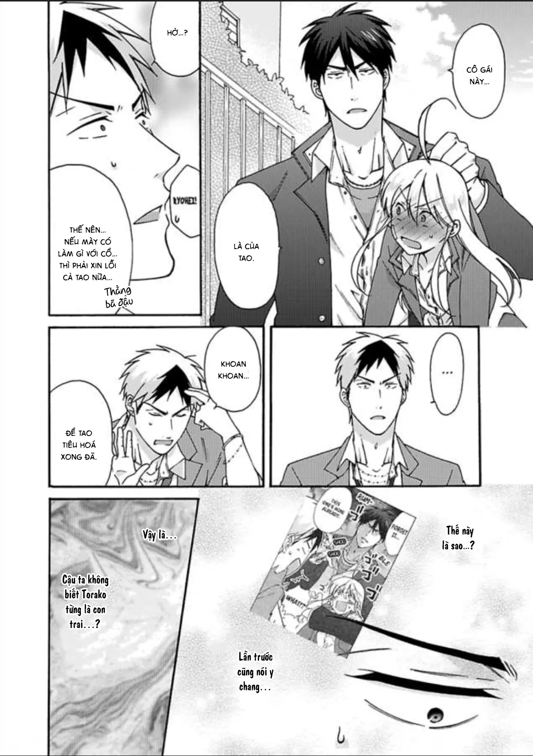 HentaiVN.net - Ảnh 6 - Nyotaika Yankee Gakuen [Ore no Hajimete, Nerawaretemasu.; Nyotaika Yankee Gakuen ☆ Ore no Hajimete, Nerawaretemasu. Alternative : Genderbender Yankee School ☆] - Chap 26: Bù đắp