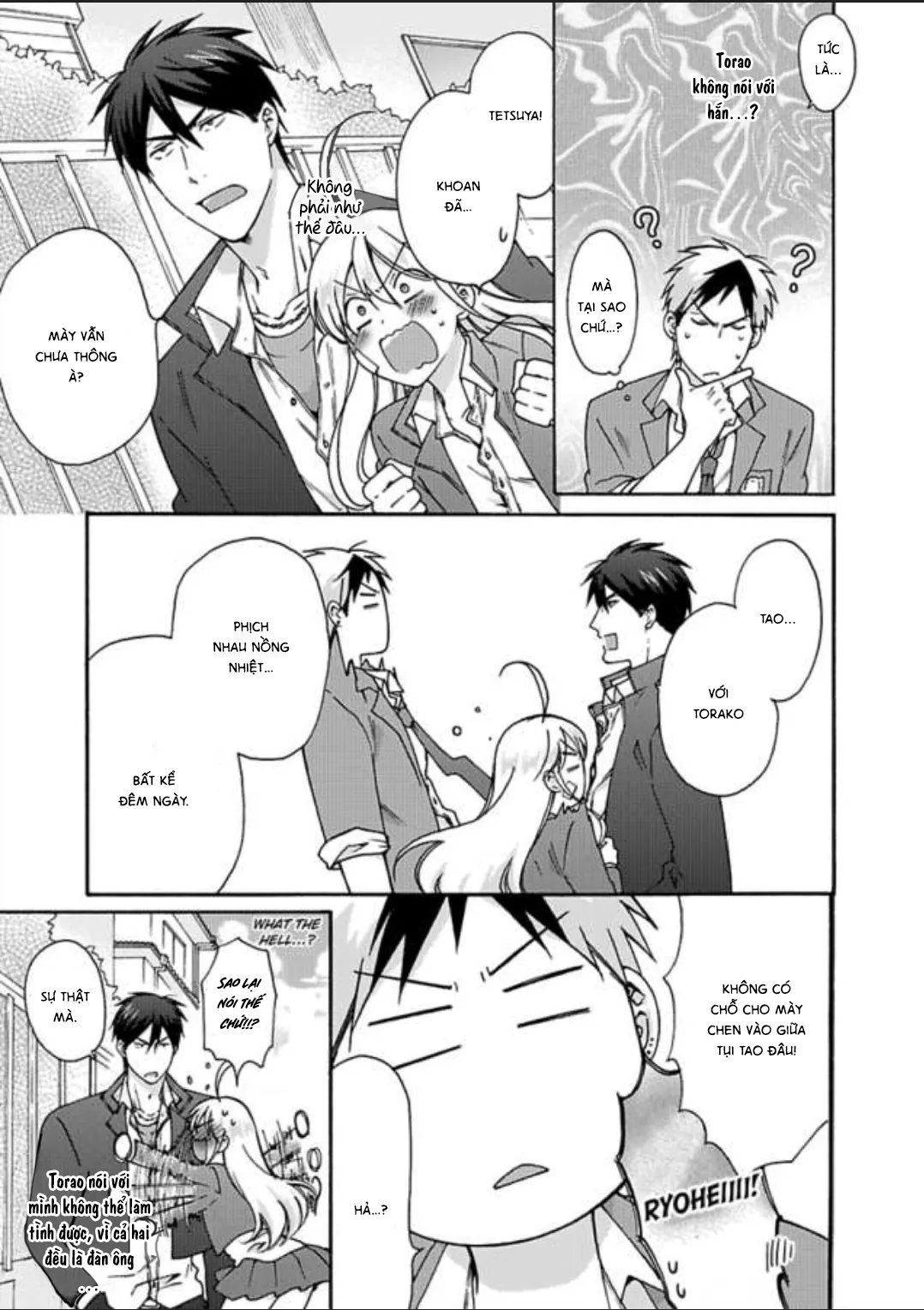 HentaiVN.net - Ảnh 7 - Nyotaika Yankee Gakuen [Ore no Hajimete, Nerawaretemasu.; Nyotaika Yankee Gakuen ☆ Ore no Hajimete, Nerawaretemasu. Alternative : Genderbender Yankee School ☆] - Chap 26: Bù đắp