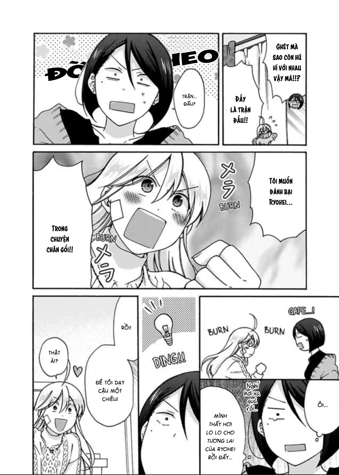 HentaiVN.net - Ảnh 8 - Nyotaika Yankee Gakuen [Ore no Hajimete, Nerawaretemasu.; Nyotaika Yankee Gakuen ☆ Ore no Hajimete, Nerawaretemasu. Alternative : Genderbender Yankee School ☆] - Chap 28