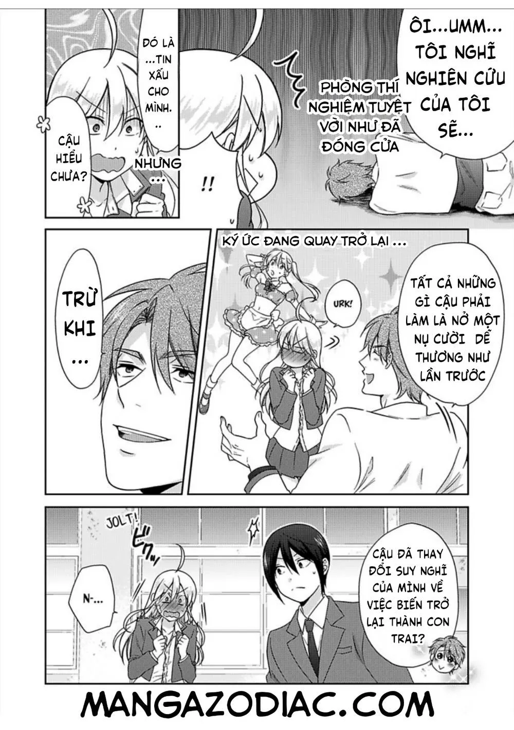 HentaiVN.net - Ảnh 7 - Nyotaika Yankee Gakuen [Ore no Hajimete, Nerawaretemasu.; Nyotaika Yankee Gakuen ☆ Ore no Hajimete, Nerawaretemasu. Alternative : Genderbender Yankee School ☆] - Chap 35
