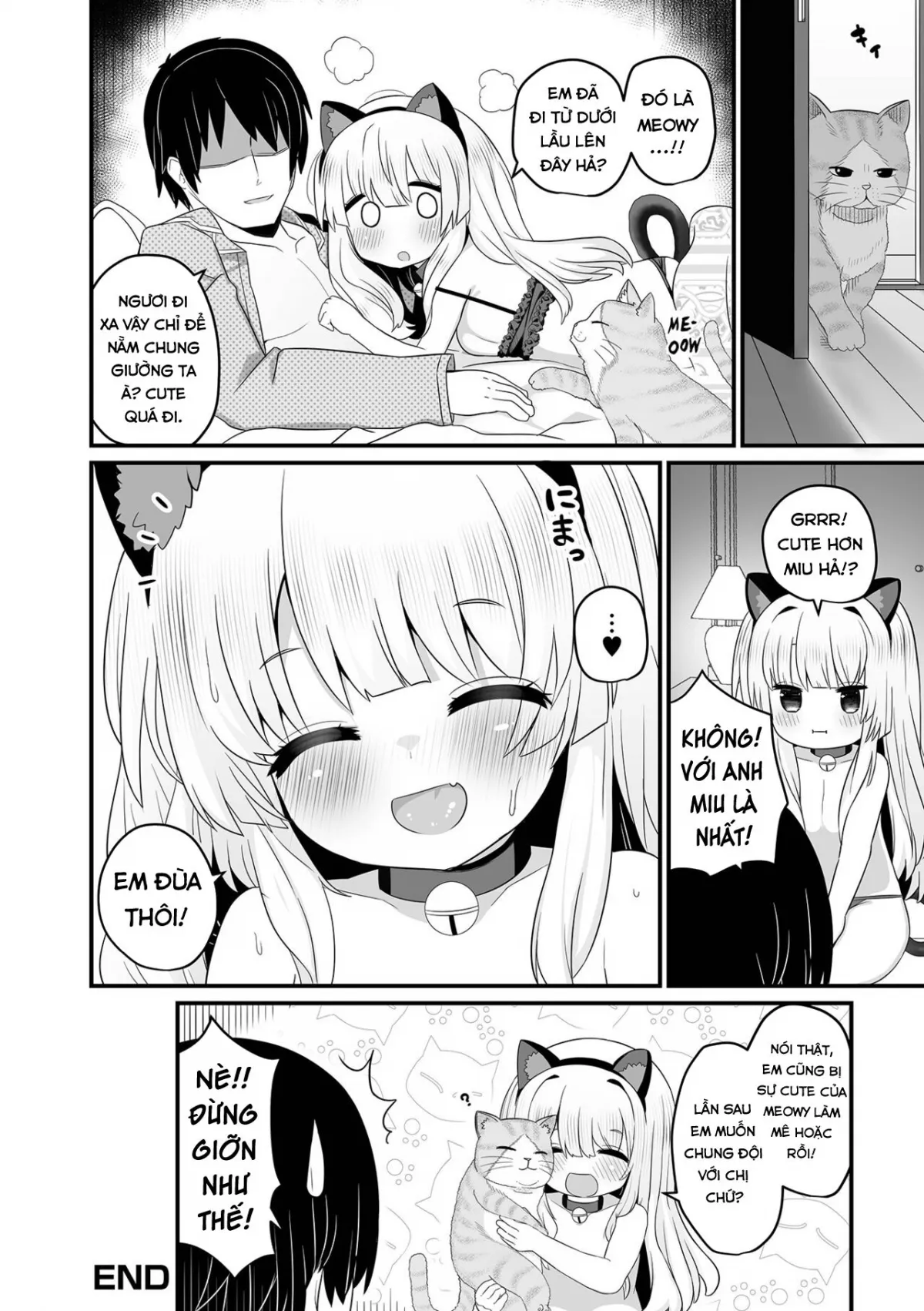 HentaiVN.net - Ảnh 16 - Bé mèo giận dỗi [Cat Jealousy] - Oneshot
