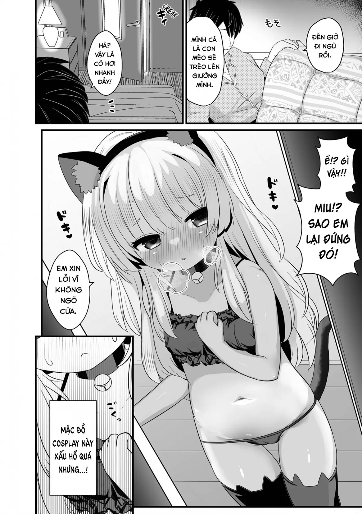 HentaiVN.net - Ảnh 4 - Bé mèo giận dỗi [Cat Jealousy] - Oneshot