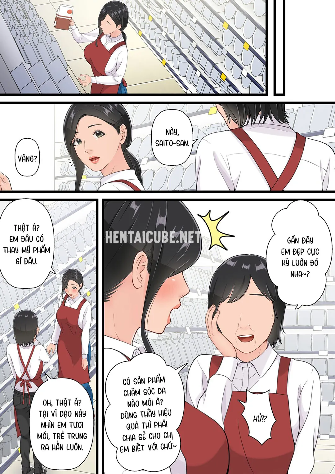 HentaiVN.net - Ảnh 33 - Người mẹ tốt chịu thua trước cu con trai [Matomo na Hahaoya ga Musuko no Chinpo ni Ochiru made; When a Good Mom Succumbs to Her Son's Cock] - Oneshot