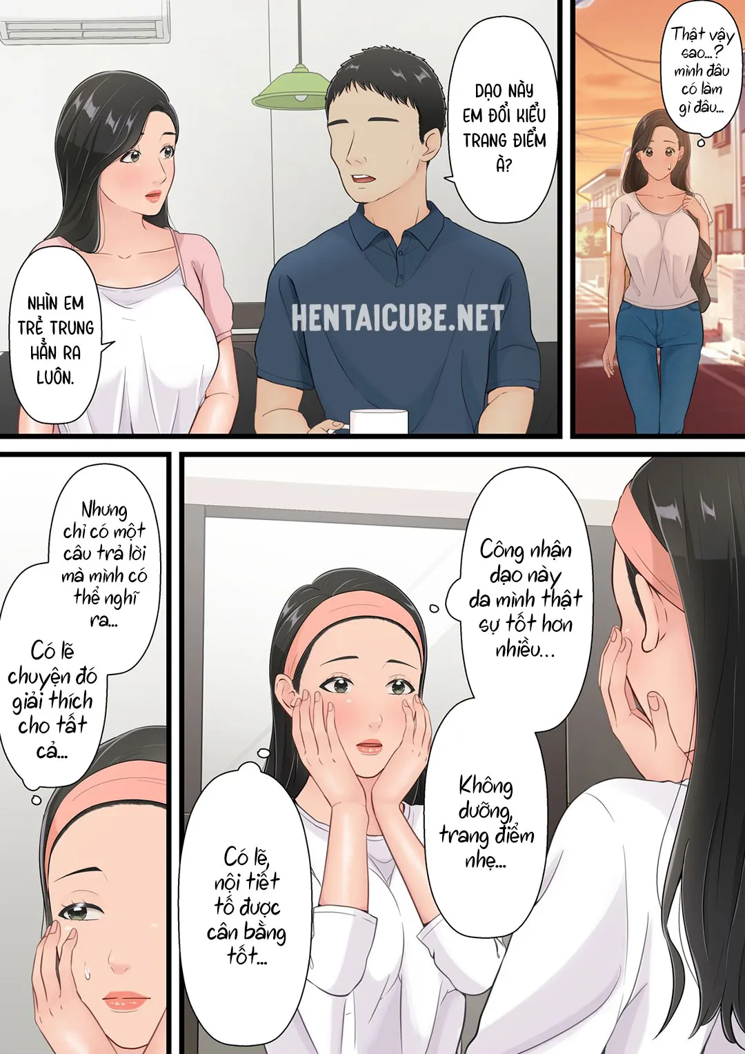 HentaiVN.net - Ảnh 34 - Người mẹ tốt chịu thua trước cu con trai [Matomo na Hahaoya ga Musuko no Chinpo ni Ochiru made; When a Good Mom Succumbs to Her Son's Cock] - Oneshot