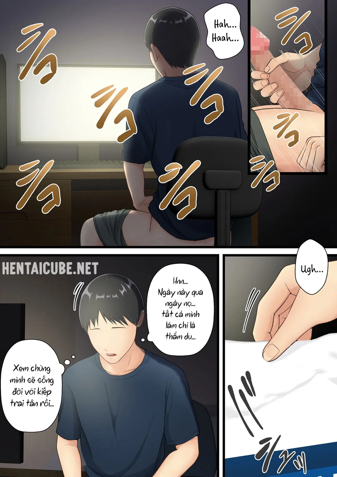 HentaiVN.net - Ảnh 5 - Người mẹ tốt chịu thua trước cu con trai [Matomo na Hahaoya ga Musuko no Chinpo ni Ochiru made; When a Good Mom Succumbs to Her Son's Cock] - Oneshot