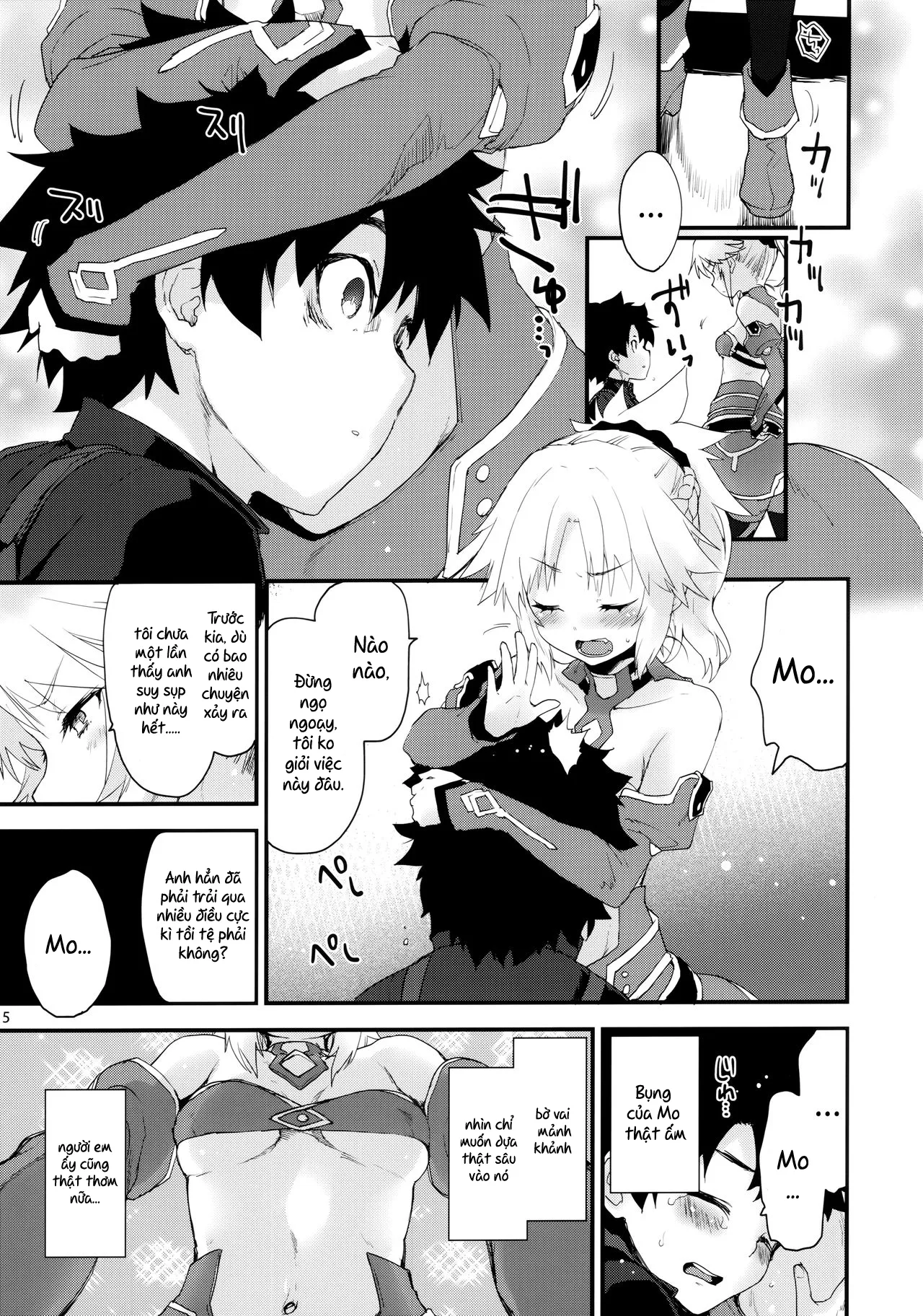 HentaiVN.net - Ảnh 5 - Anh xin lỗi, Mo của anh... [Gomen ne Mo-san] - Oneshot