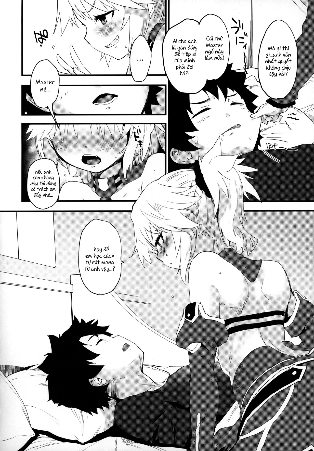 HentaiVN.net - Ảnh 6 - Tất cả là tại anh hết Master... [Master no Sei da zo...] - Oneshot