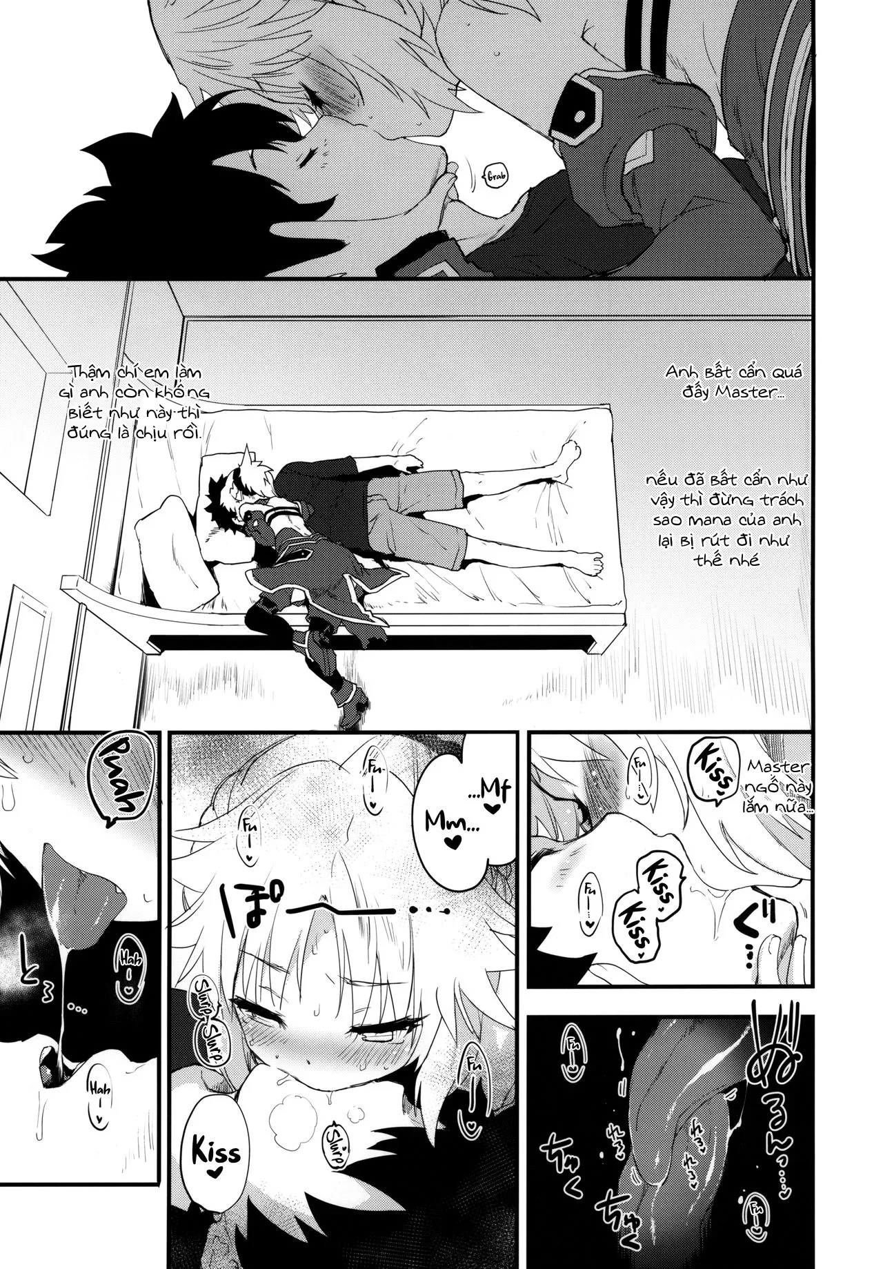 HentaiVN.net - Ảnh 7 - Tất cả là tại anh hết Master... [Master no Sei da zo...] - Oneshot
