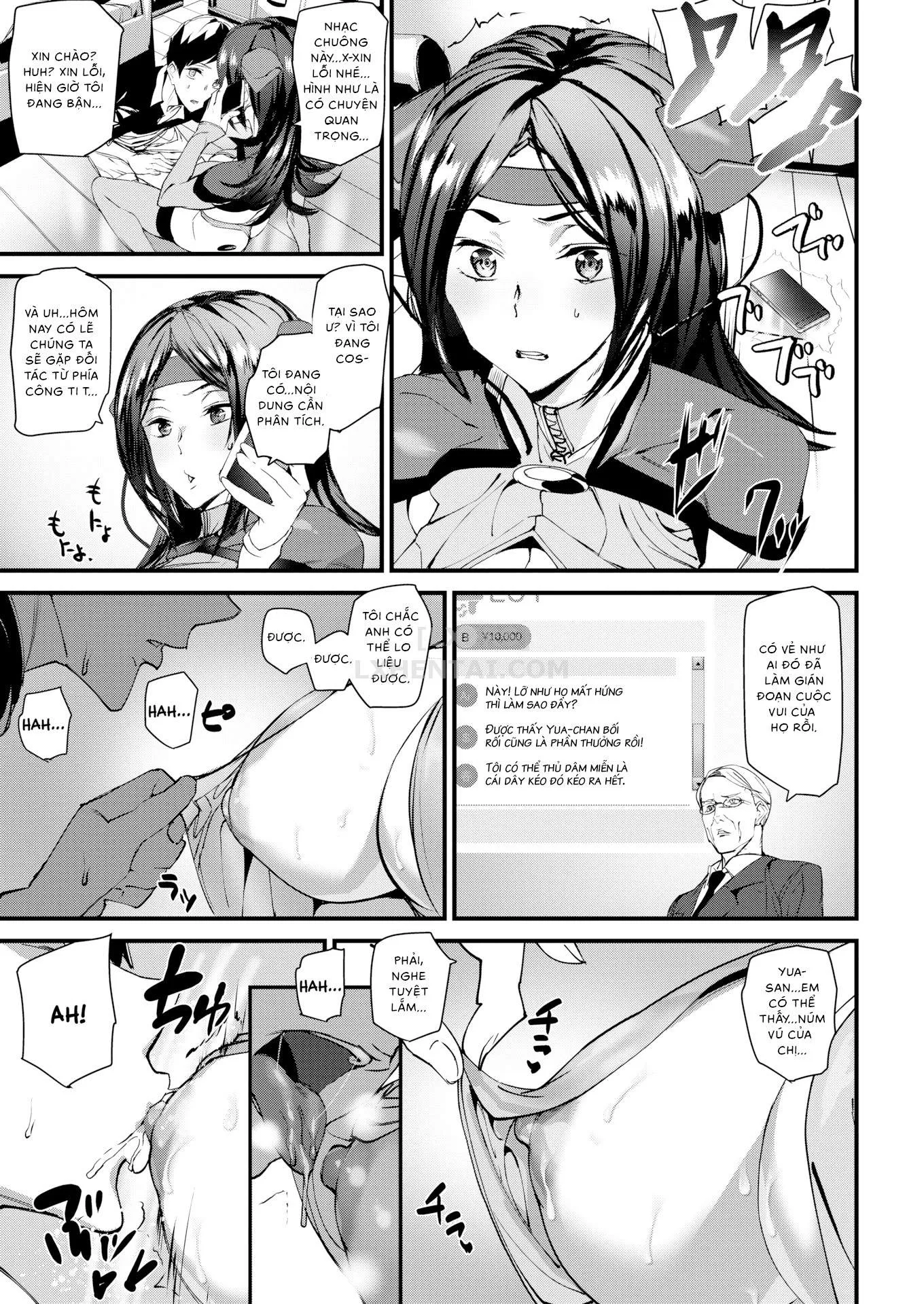 HentaiVN.net - Ảnh 12 - Yua Naked Life [Comic Kairakuten 2018-11] - Oneshot