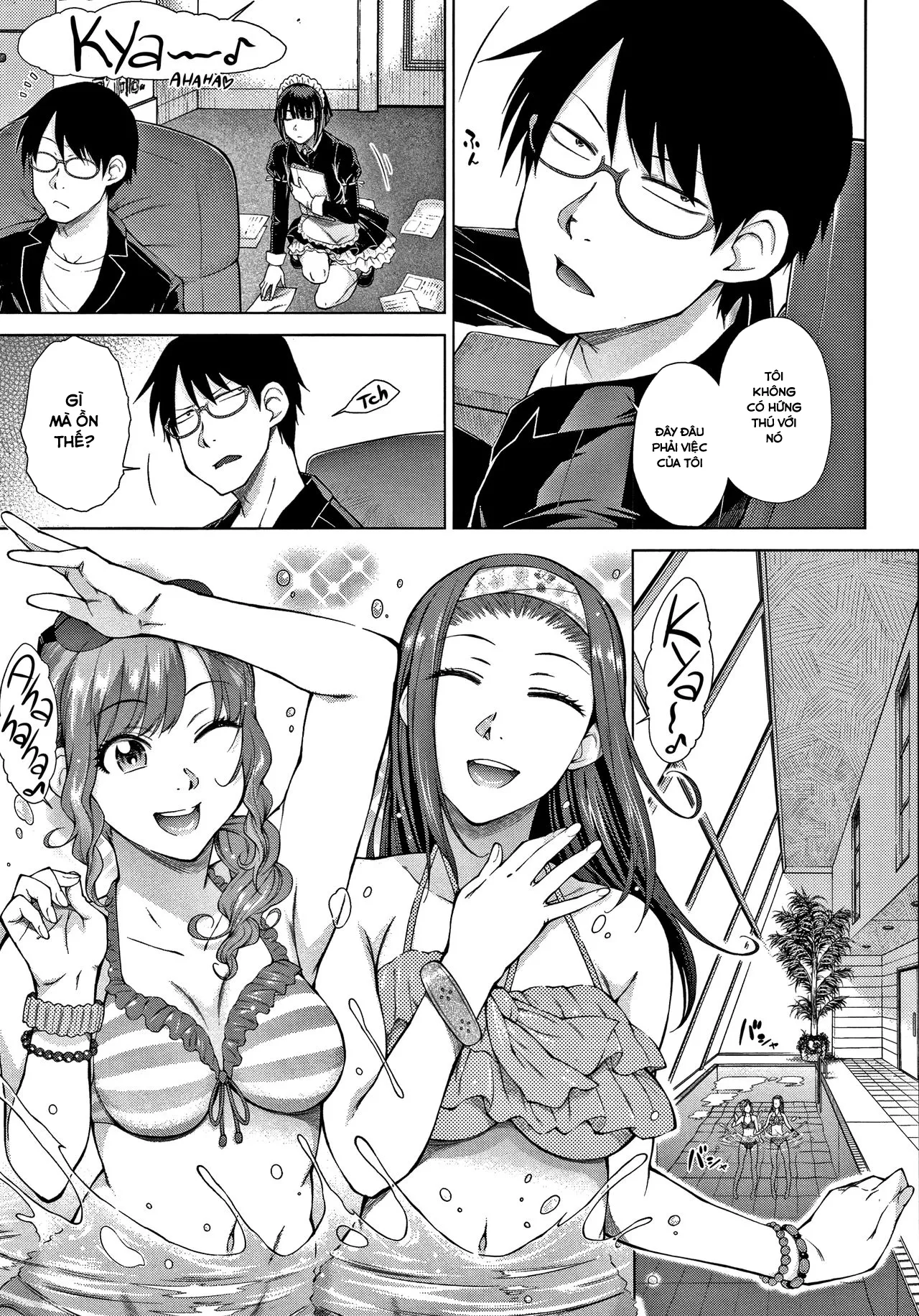 HentaiVN.net - Ảnh 7 - Saikyou Hikikomori Onzoushi no Torokeru Konkatsu Harem - Chap 1
