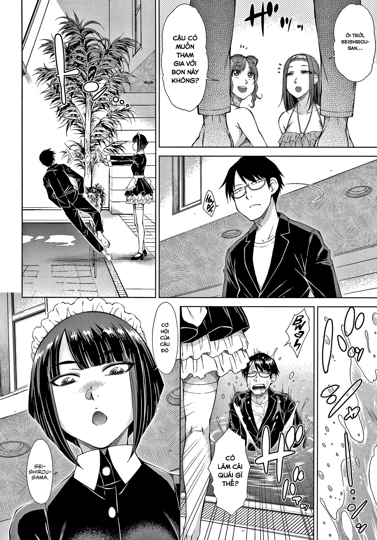 HentaiVN.net - Ảnh 8 - Saikyou Hikikomori Onzoushi no Torokeru Konkatsu Harem - Chap 1