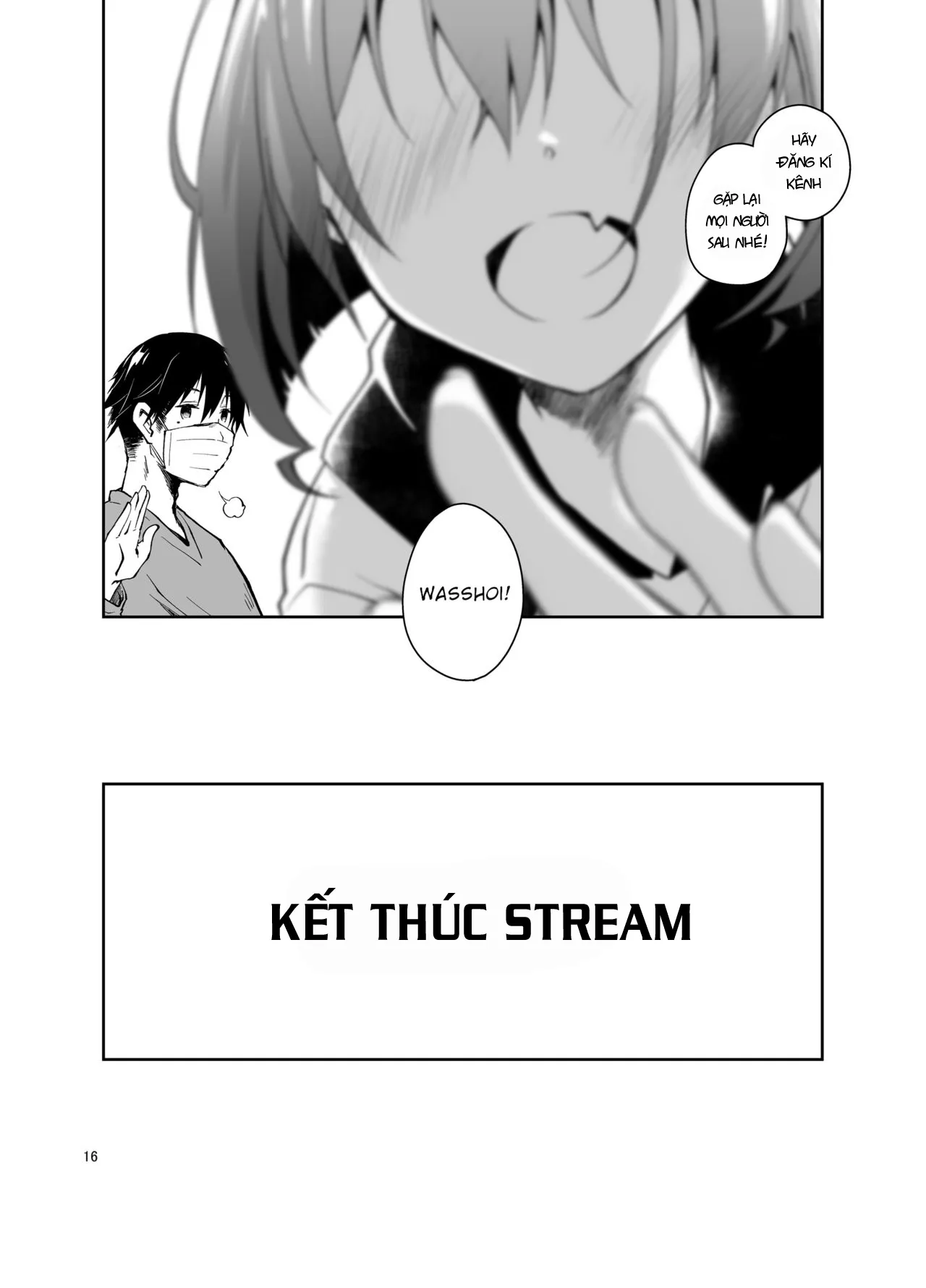 HentaiVN.net - Ảnh 15 - Nama de Haishin Yattemasu [ナマで配信ヤッてます] - Chap 1