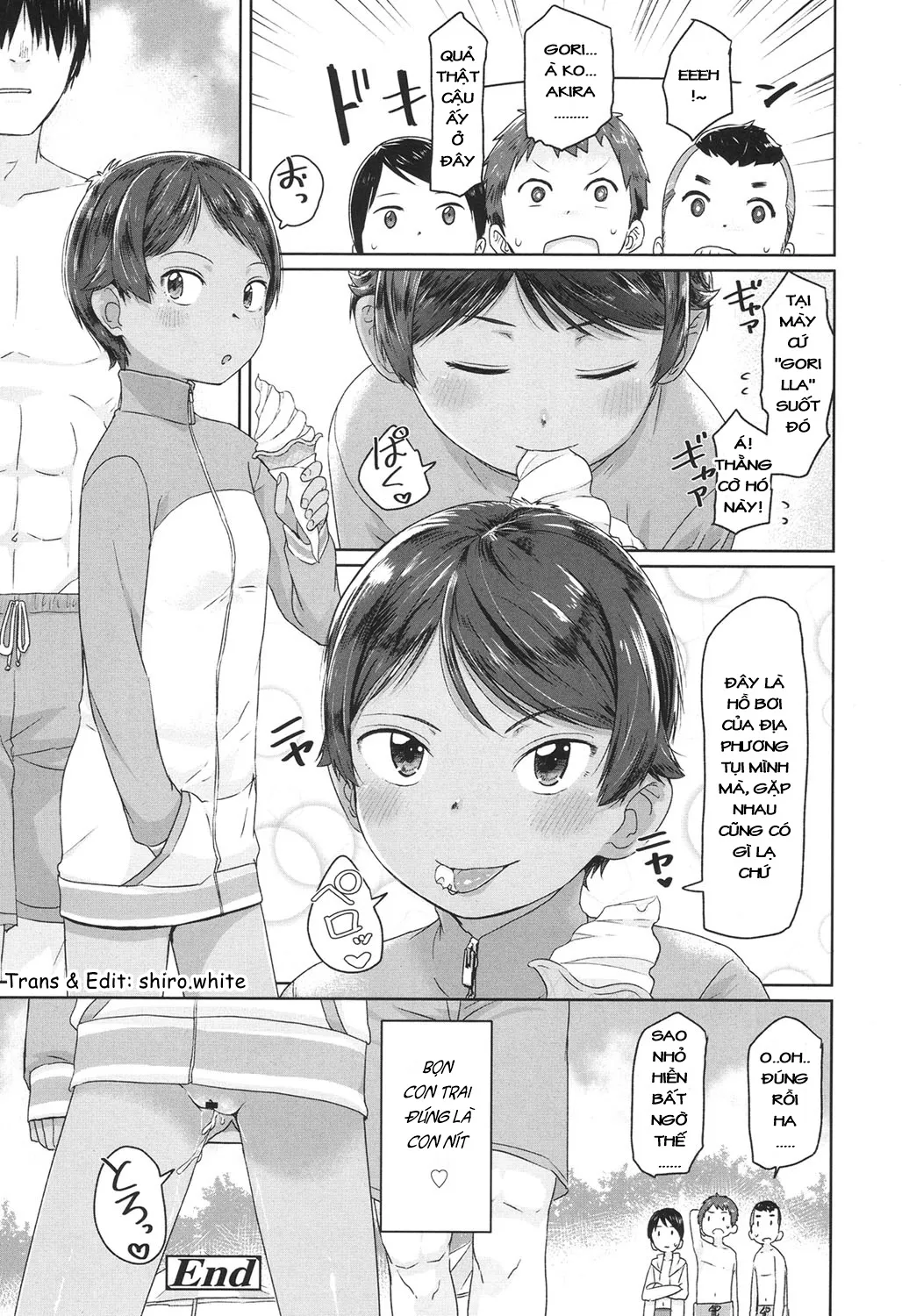 HentaiVN.net - Ảnh 12 - [Loli] Sennyuu! Boyish [Infiltration! Boyish] - Chap 2: Pool Challenge! Bou Ijju