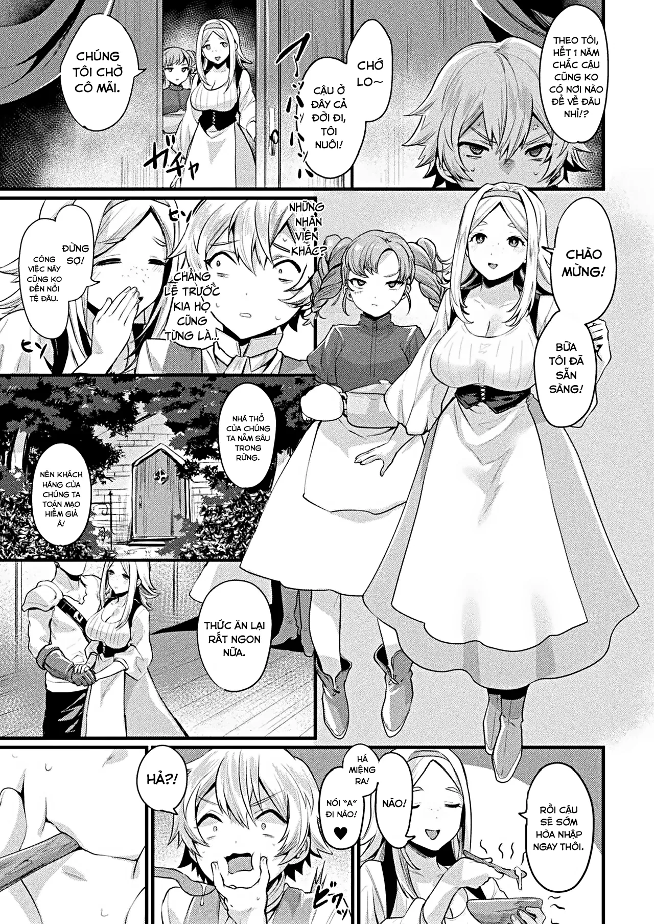 HentaiVN.net - Ảnh 4 - Nhà thổ cho gái chuyển giới [Ts's Brothel] - Oneshot