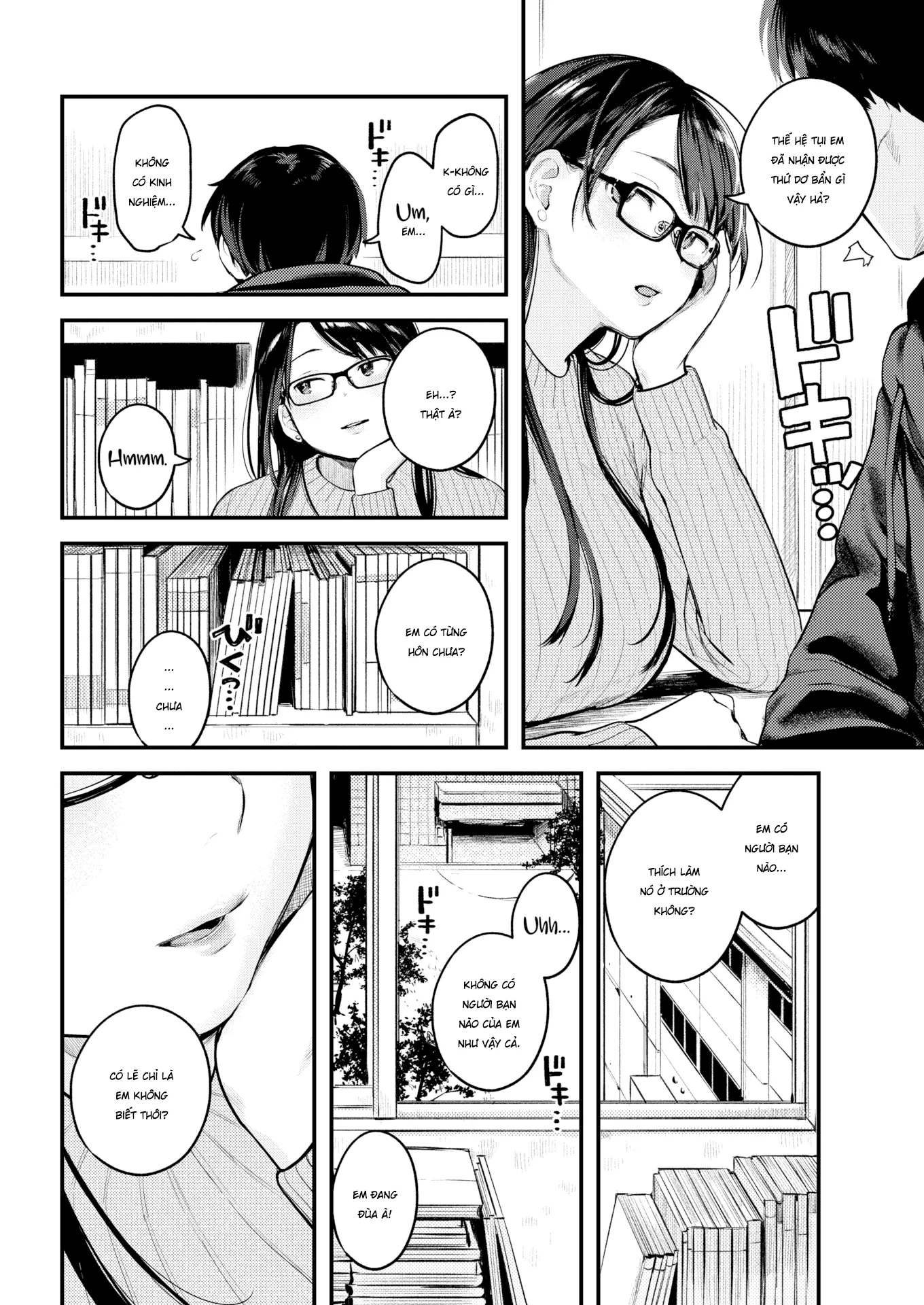 HentaiVN.net - Ảnh 10 - sensei senpai - Chap 1