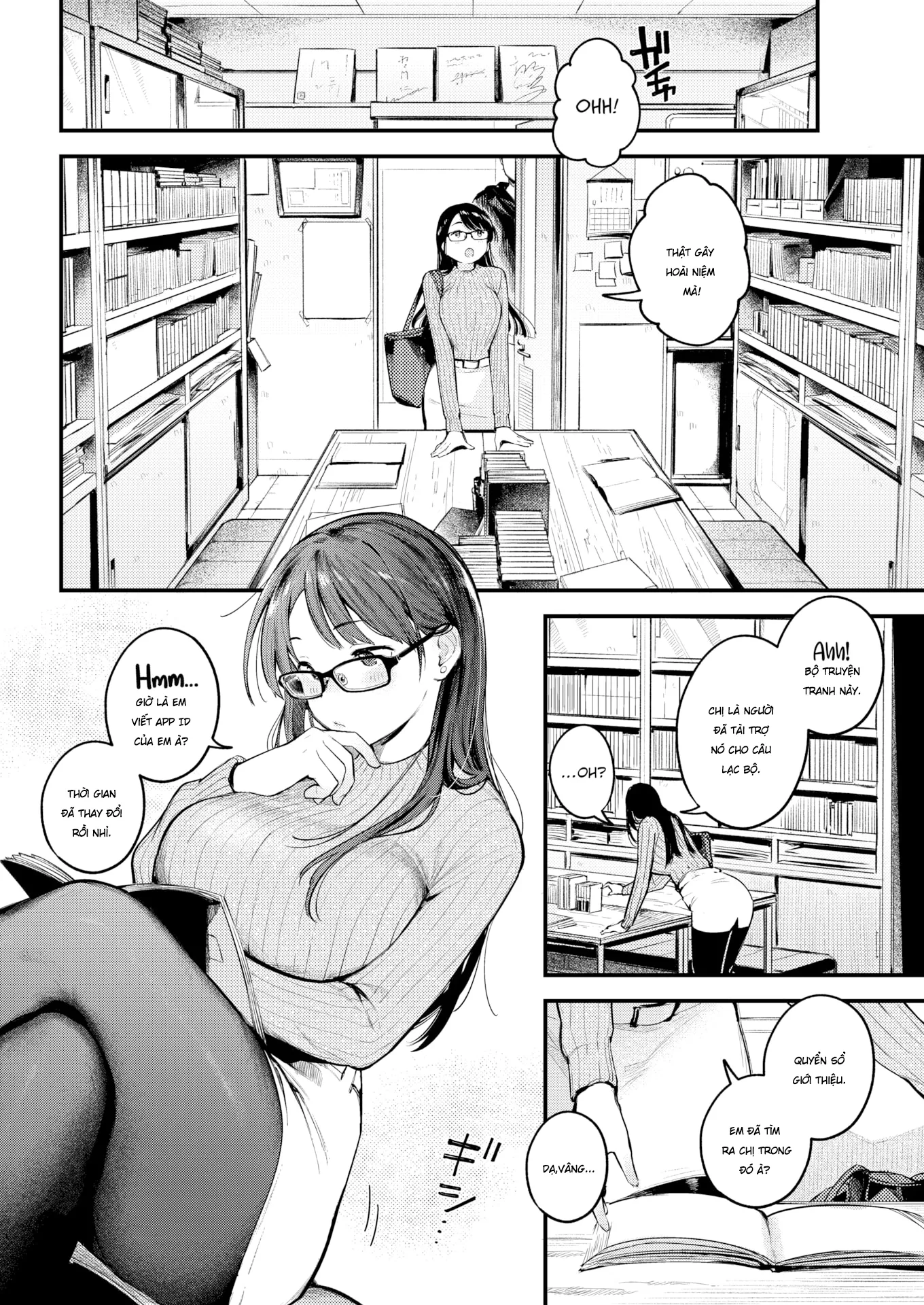 HentaiVN.net - Ảnh 4 - sensei senpai - Chap 1