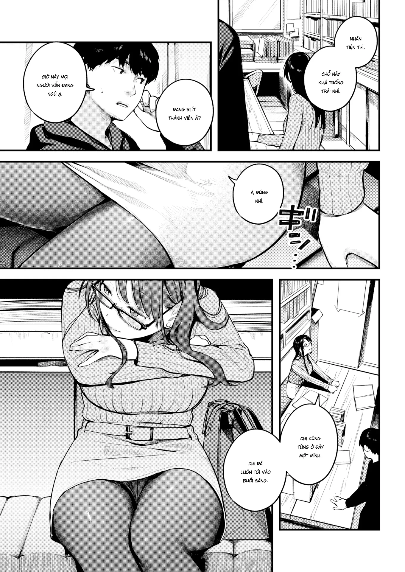 HentaiVN.net - Ảnh 5 - sensei senpai - Chap 1