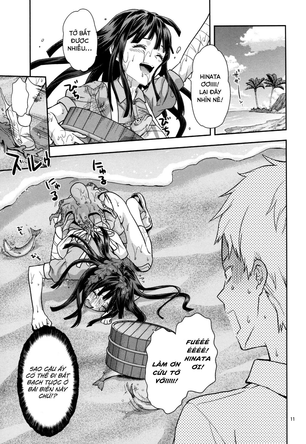 HentaiVN.net - Ảnh 6 - Chuyện tình trên đảo (Danganronpa 2) [Stand By Me] - Oneshot