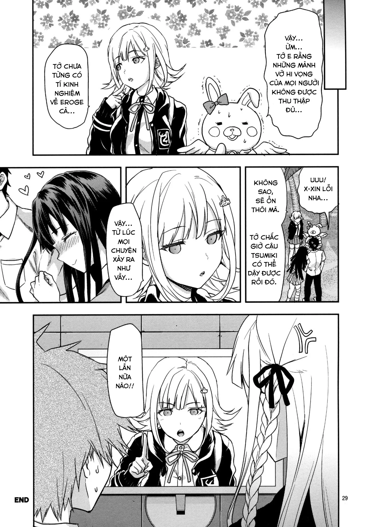 HentaiVN.net - Ảnh 18 - Chuyện tình trên đảo (Danganronpa 2) [Stand By Me] - Oneshot