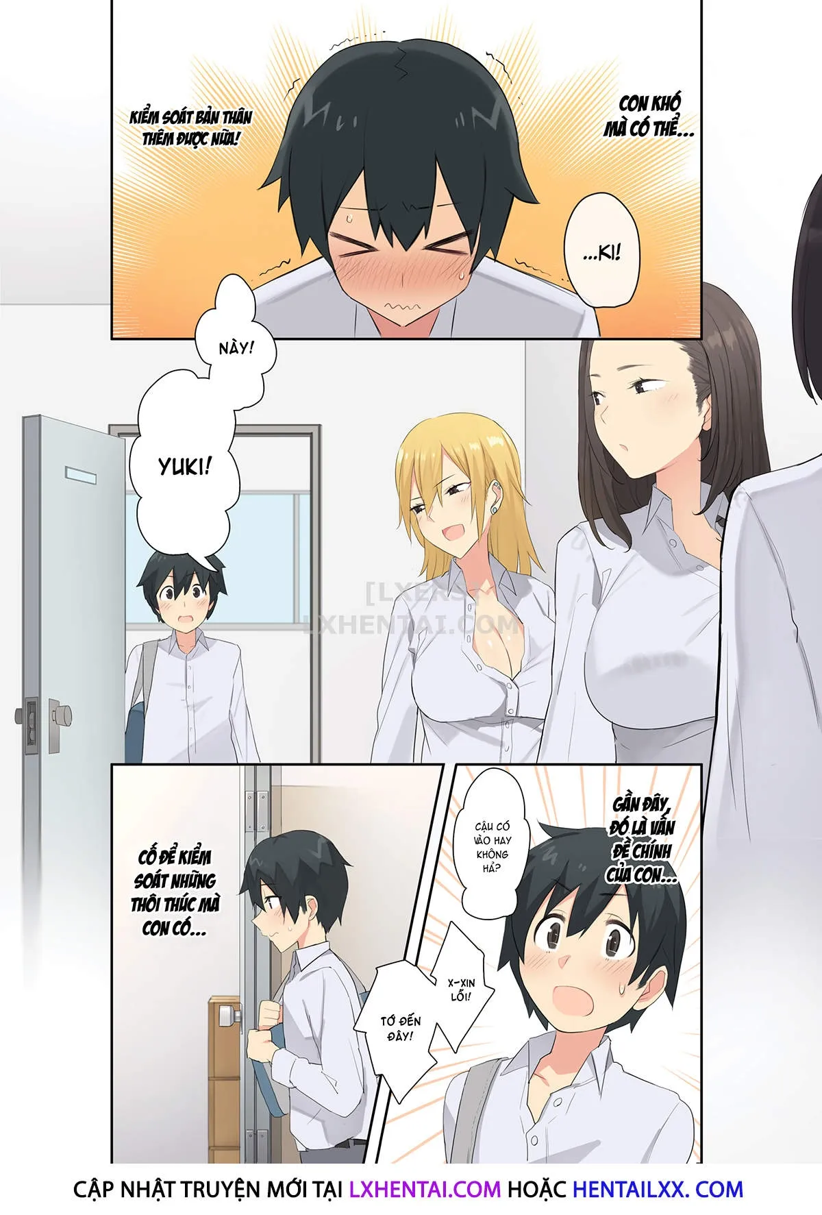 HentaiVN.net - Ảnh 5 - My Dorm Troubles - Oneshot