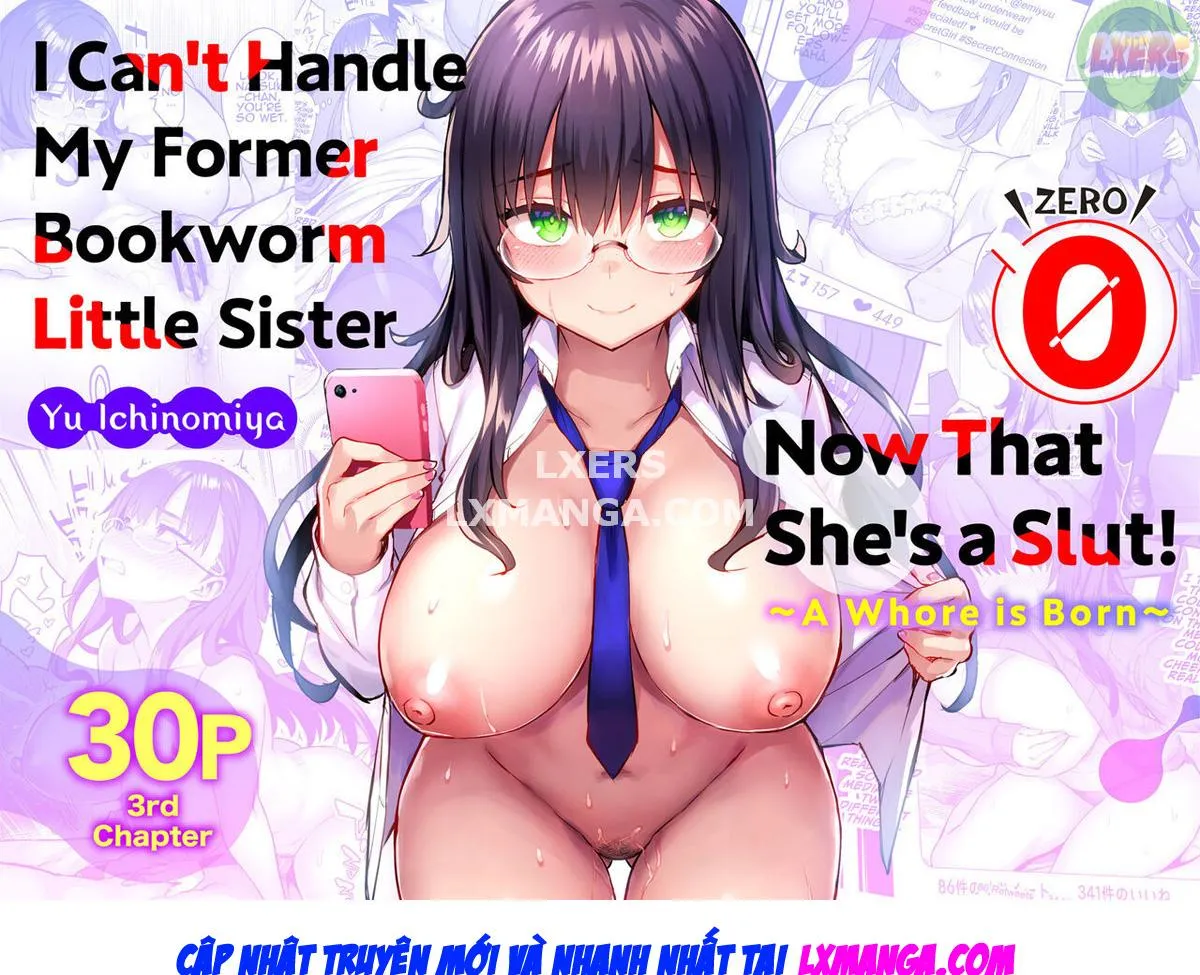 HentaiVN.net - Ảnh 3 - Moto InCha no Kyonyuu Yariman Imouto ga Erosugite, Onii-chan wa Mou...!! - Chap 0