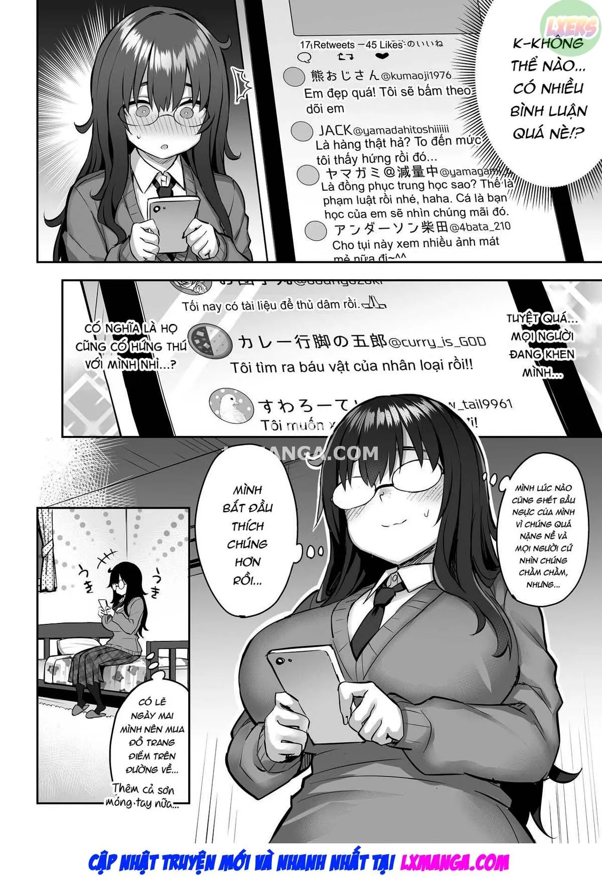 HentaiVN.net - Ảnh 9 - Moto InCha no Kyonyuu Yariman Imouto ga Erosugite, Onii-chan wa Mou...!! - Chap 0